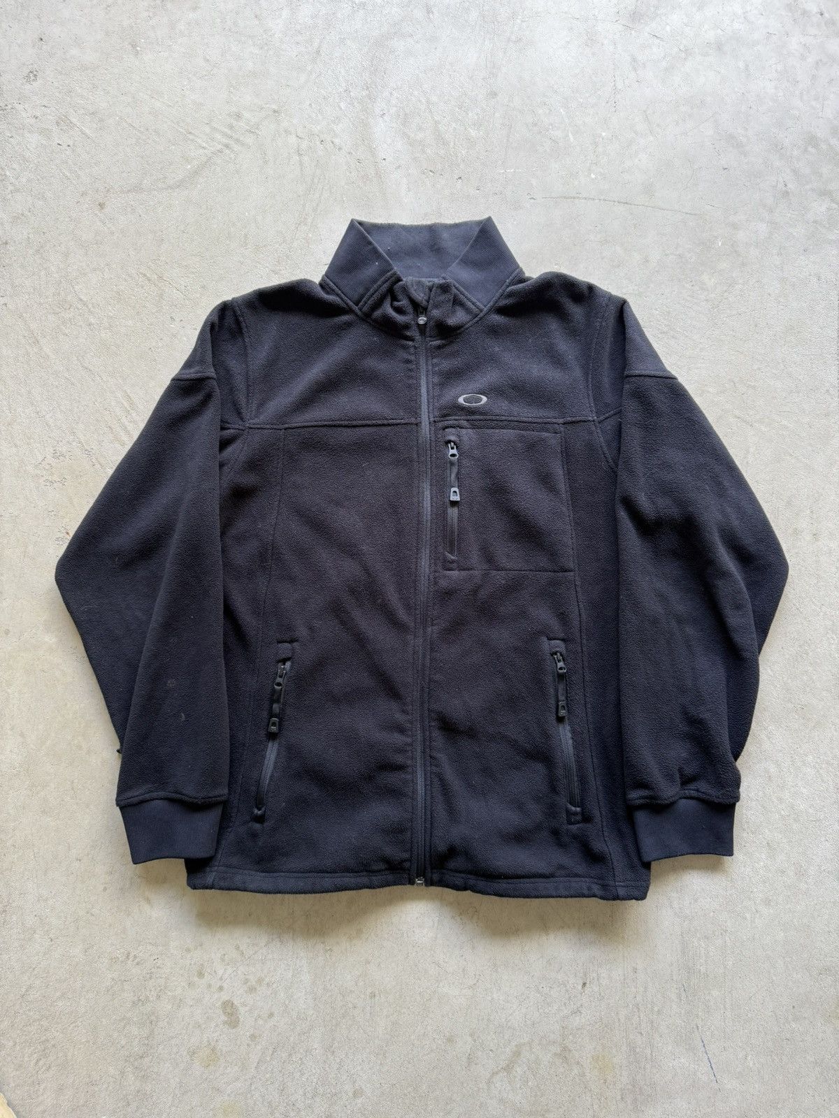 Vintage Oakley Heavyweight Fleece Zip Up