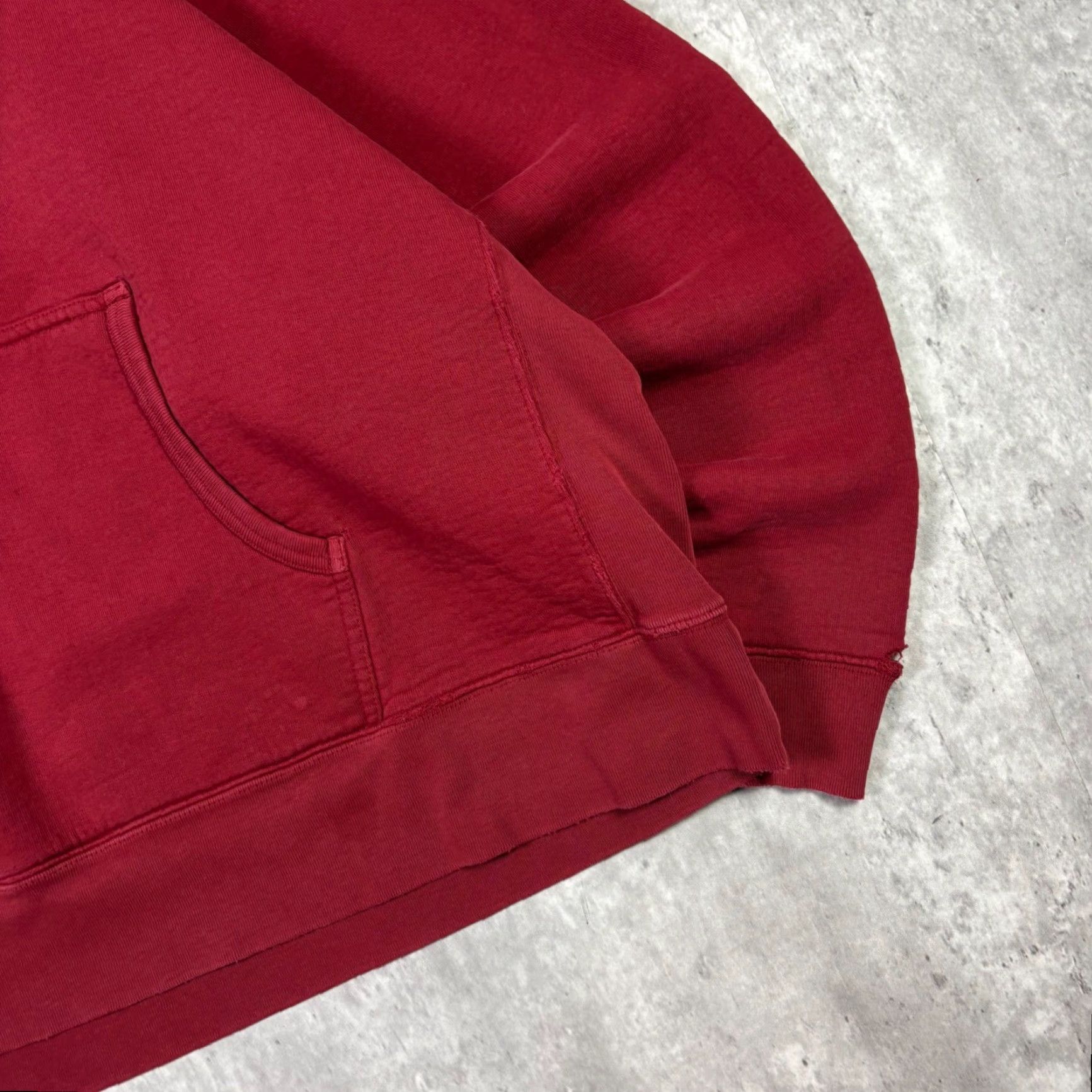 Old Navy Old Navy Hoodie Mens 2XL Red Pullover Fleece Sweatshirt Logo Applique Size US XXL / EU 58 / 5 - 8 Thumbnail