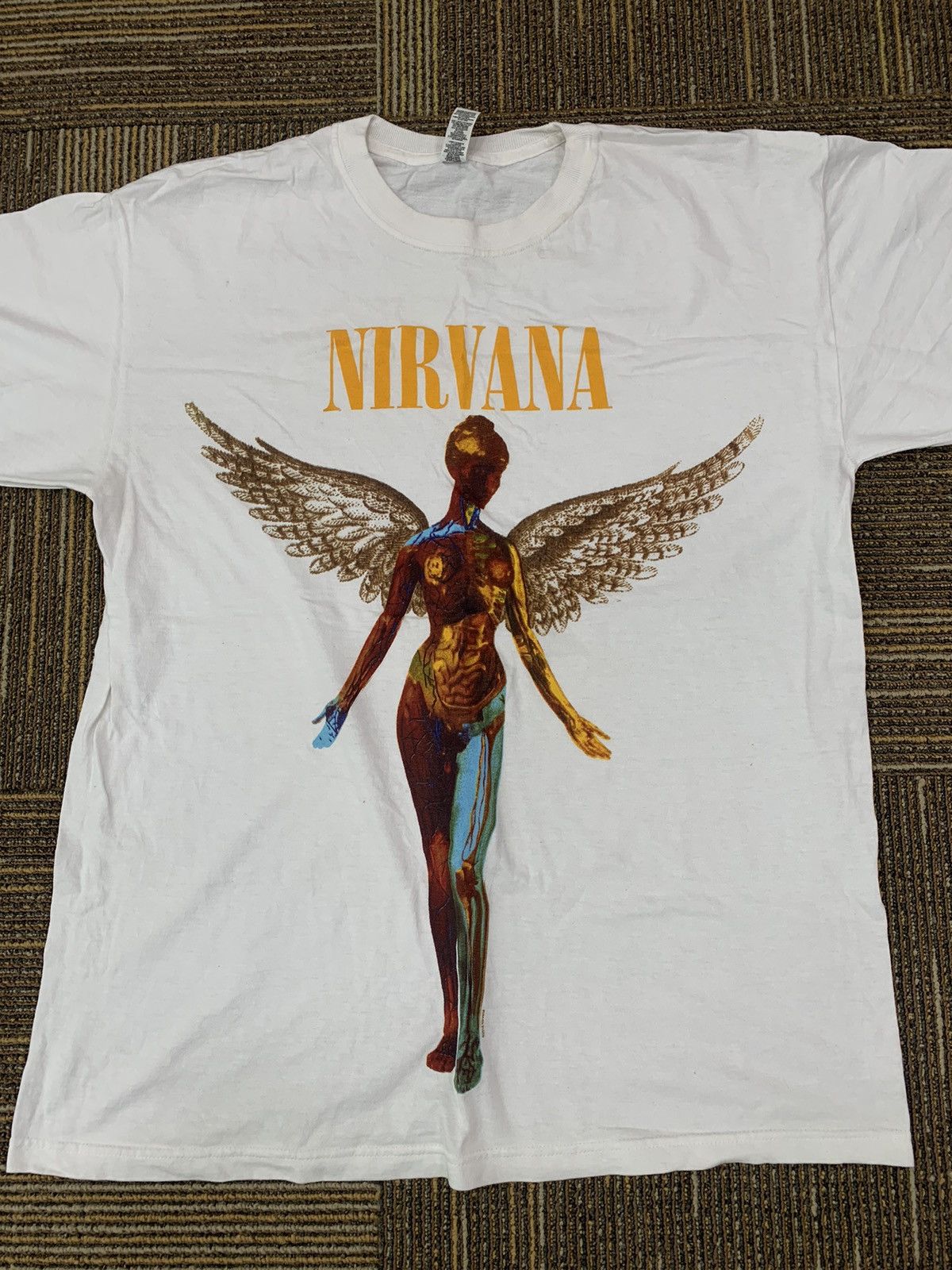 Band Tees × Nirvana NIRVANA IN UTERO TOUR SHIRT DEFTONES STREETWEAR HYPER Size US L / EU 52-54 / 3 - 2 Thumbnail