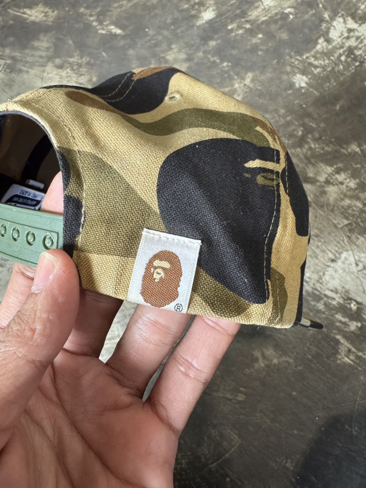 Bape VINTAGE BAPE CAMO HAT Size ONE SIZE - 5 Thumbnail