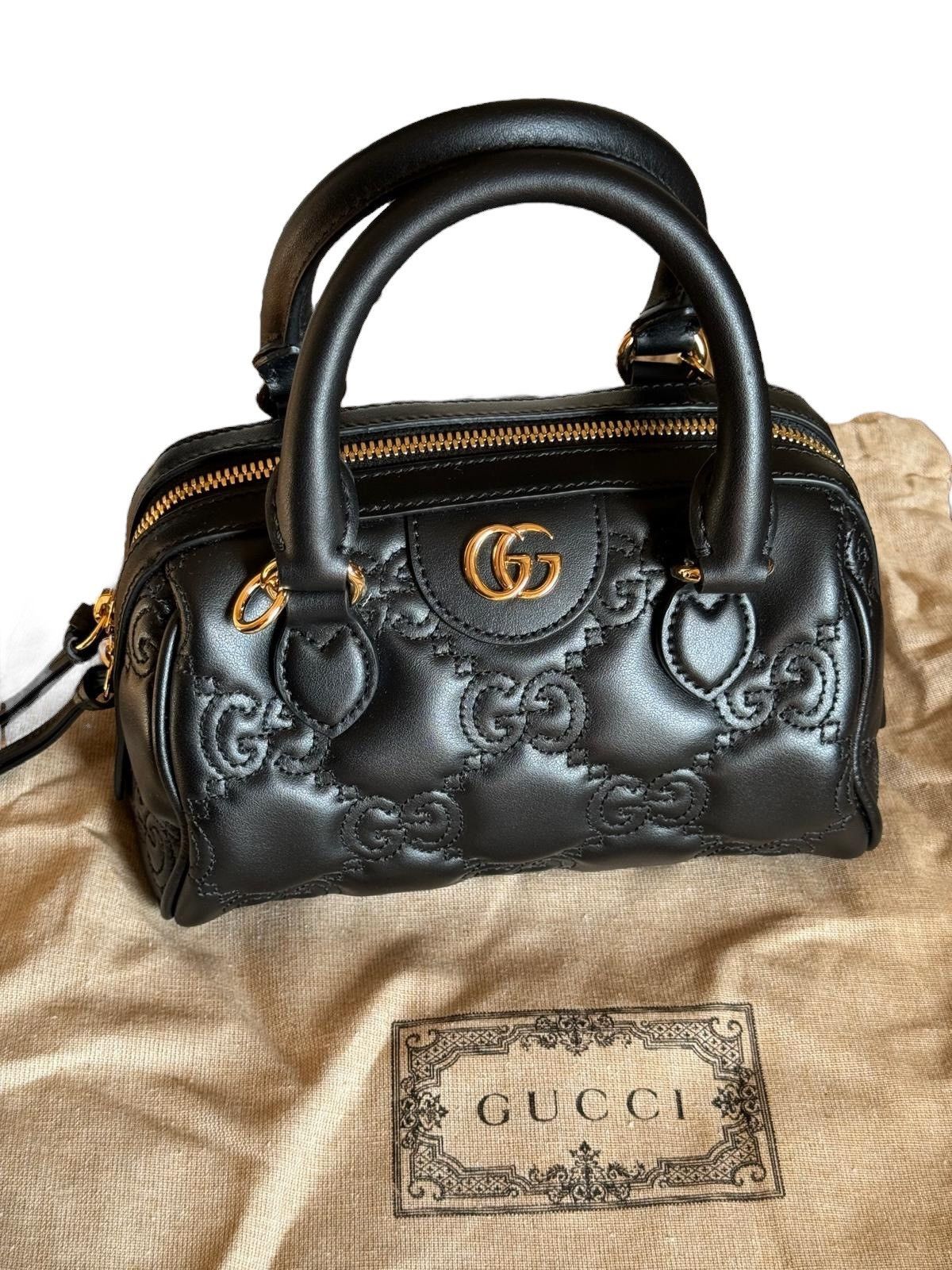 Gucci Gucci mini satchel bag leather Size ONE SIZE - 1 Thumbnail