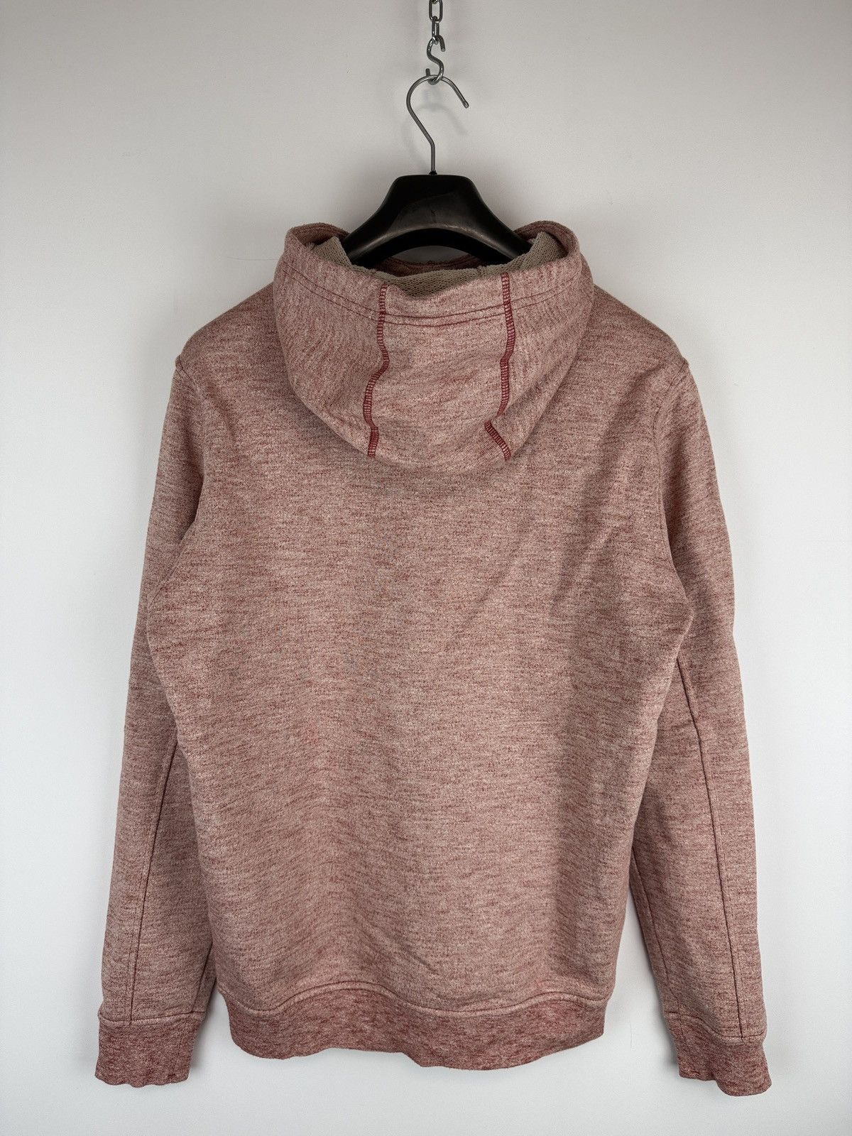 Stone Island Pink Stone Island Spellout Melange hoodie Size US M / EU 48-50 / 2 - 5 Thumbnail
