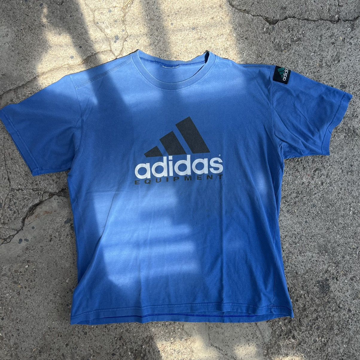Adidas × Vintage ADIDAS EQUIPMENT VINTAGE TEE RETRO T-SHIRT Y2K Size US XL / EU 56 / 4 - 1 Thumbnail