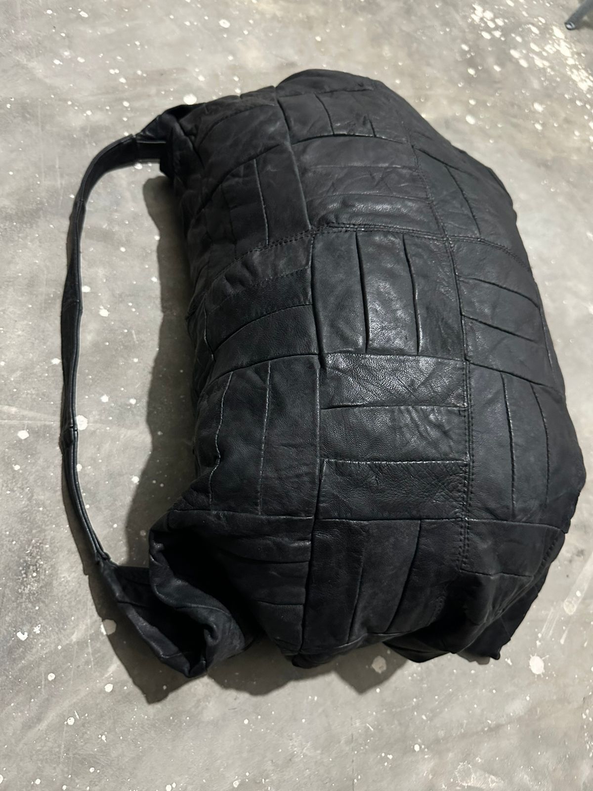 Leather 🔥Unknown Leather 2 Way Bag Nice Design Patches Size ONE SIZE - 9 Thumbnail