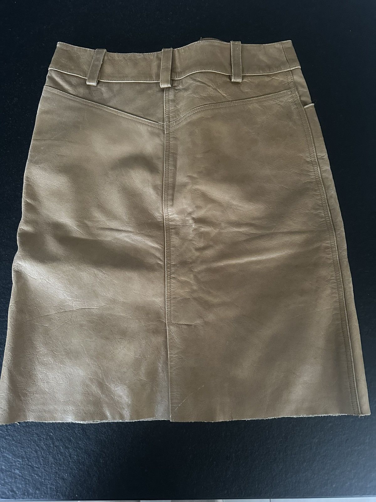Mexx Mexx Leather skirt Size 30" / US 8 / IT 44 - 3 Thumbnail