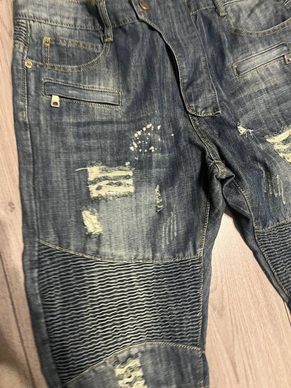 Other distressed biker pants men size 36 Size US 36 / EU 52 - 4 Thumbnail