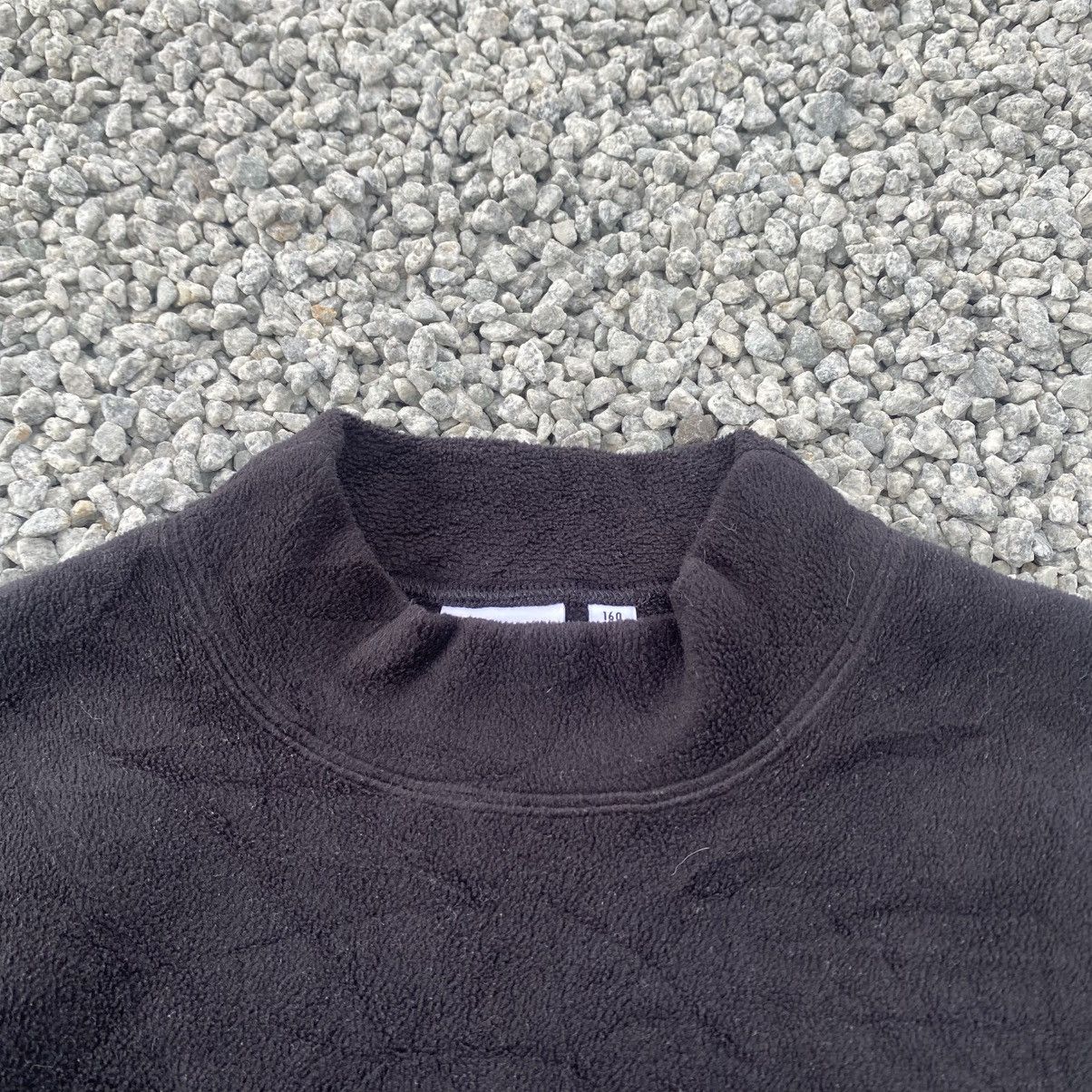 White Mountaineering WHITE MOUNTAINEERING Black Fleece Sweater Size US S / EU 44-46 / 1 - 4 Thumbnail