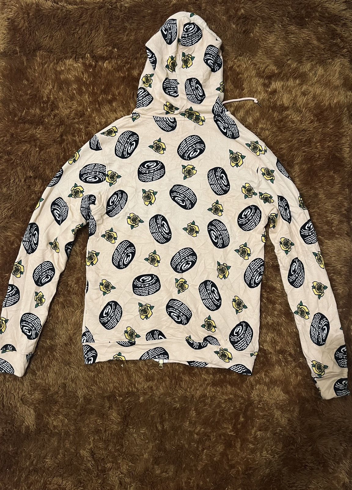 Japanese Brand Joyrich Tire Parade Zip Swater Hoodie Ifsixwasnine Style Size US L / EU 52-54 / 3 - 6 Thumbnail
