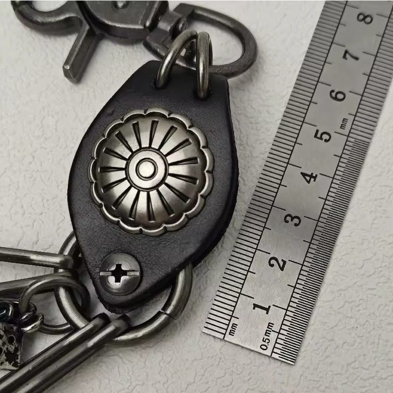 Japanese Brand × Jewelry Vintage Long Metal Rock Trousers Hipster Pant Jean Keychain Size ONE SIZE - 4 Thumbnail