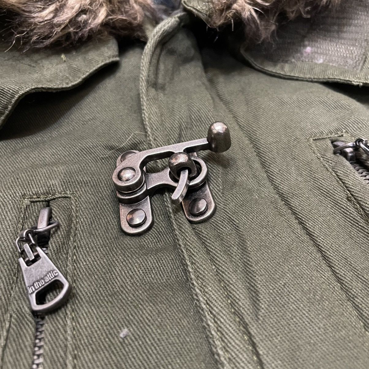 In The Attic In The Attic Parka Fur Hoodie Parka Vkei Apocalypse Style Size US L / EU 52-54 / 3 - 6 Thumbnail