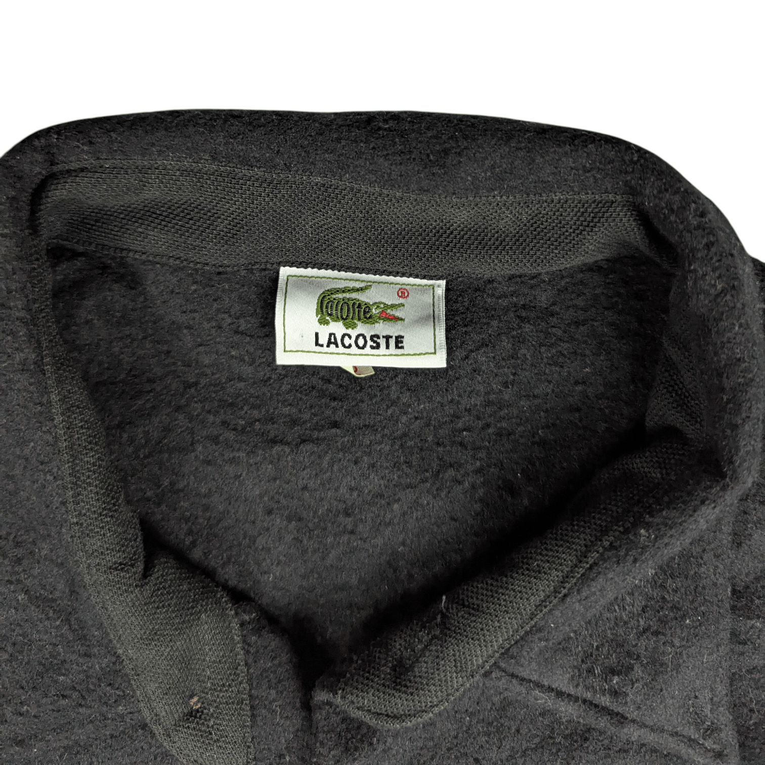Lacoste Vintage 90's LACOSTE Button Up Fleece Shirt Flannel Cowboy Size US XL / EU 56 / 4 - 10 Thumbnail