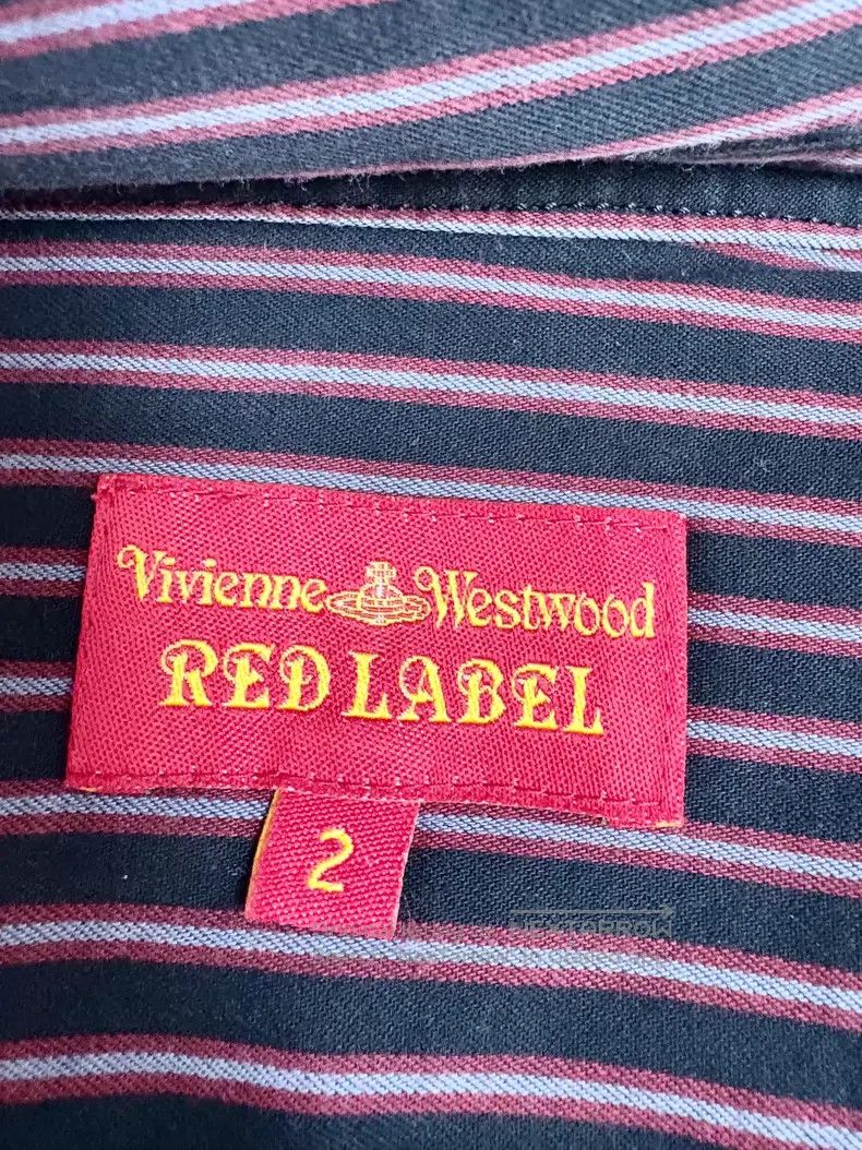 Vivienne Westwood Vivienne Westwood Black and red striped shirt Size M / US 6-8 / IT 42-44 - 6 Thumbnail