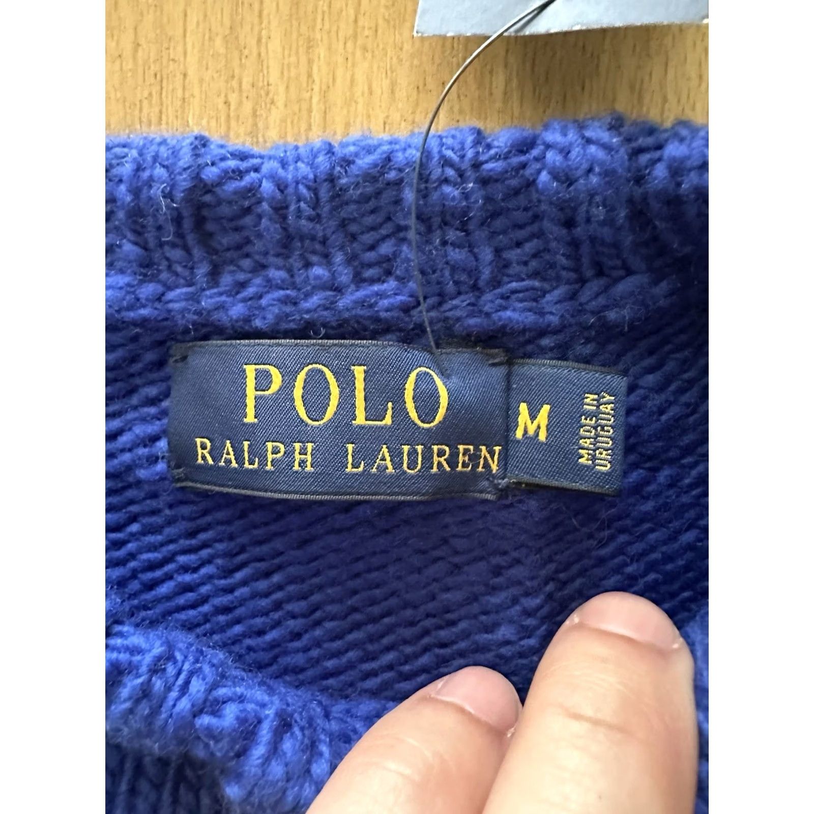 Polo Ralph Lauren VINTAGE Polo Ralph Lauren Sweater Mens M Geometric Crew Neck Wool-Blend Holiday Ski NWT Size US M / EU 48-50 / 2 - 3 Thumbnail