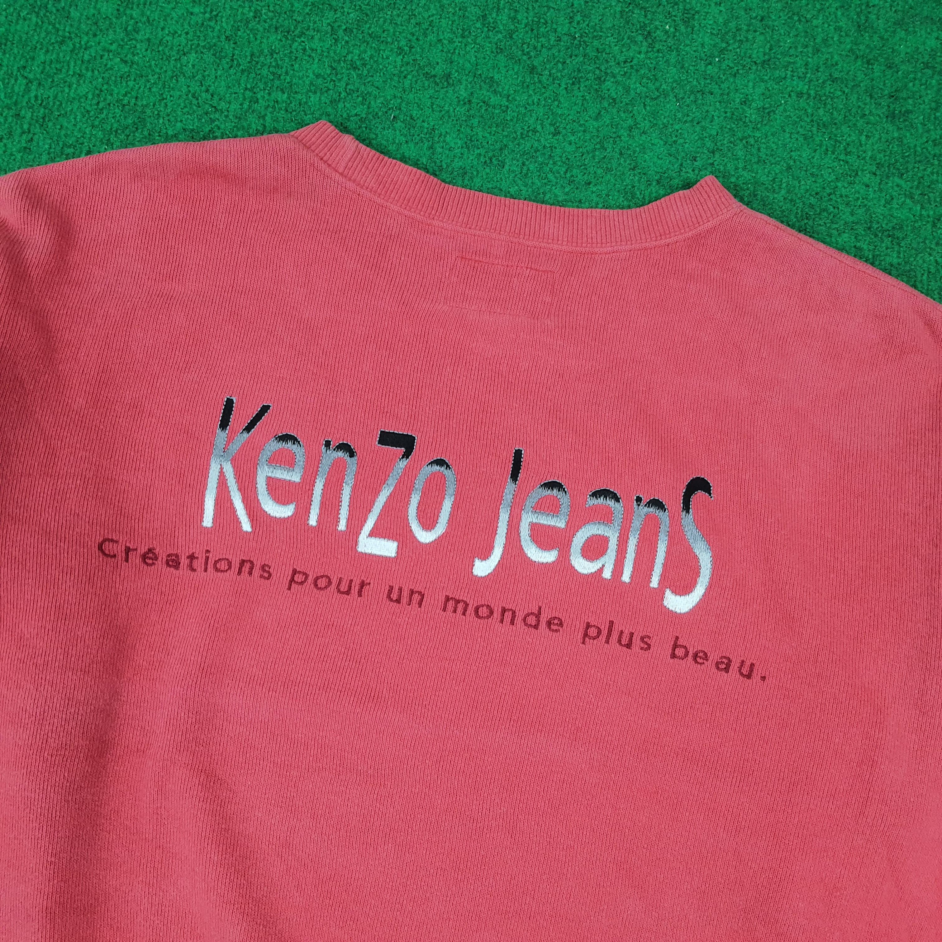 Kenzo Vintage Kenzo Jeans Japan Sweatshirt C271N21 Size US L / EU 52-54 / 3 - 4 Thumbnail
