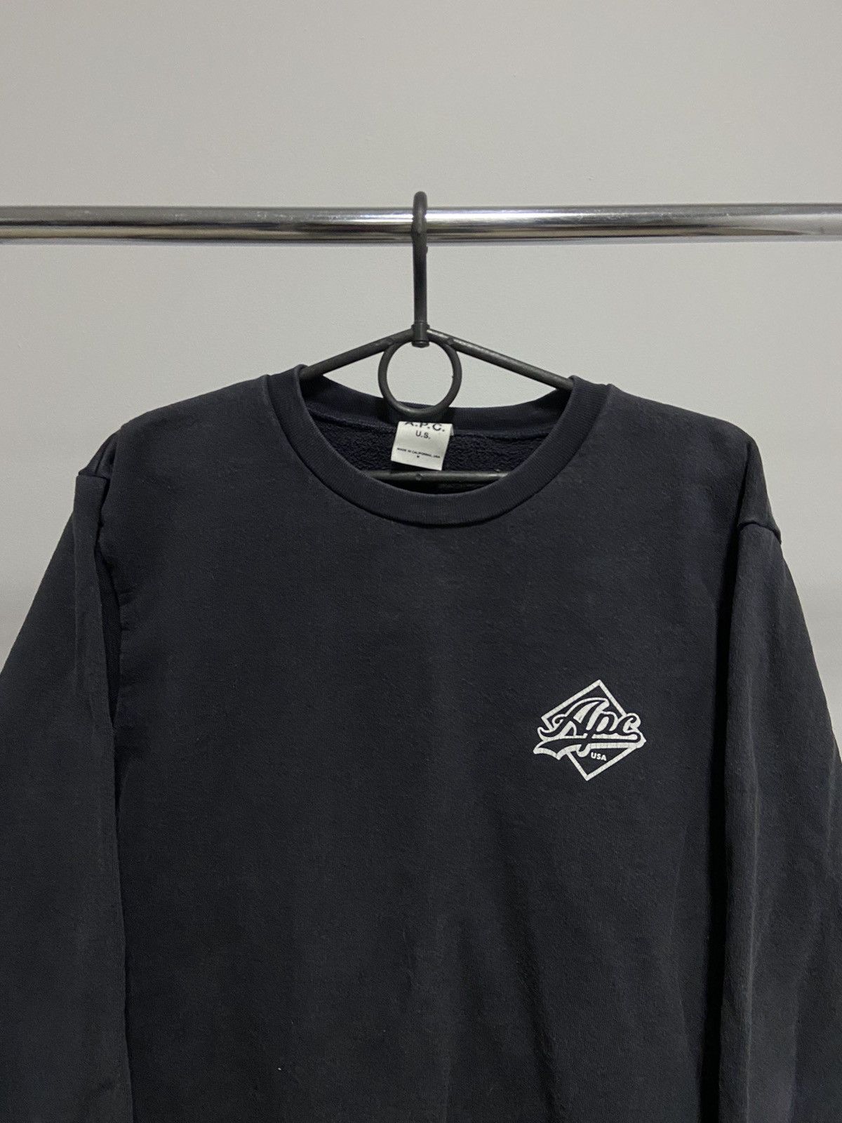 A.P.C. × Vintage APC Sweatshirt Logo Made in USA 🇺🇸 vintage Size US M / EU 48-50 / 2 - 2 Thumbnail
