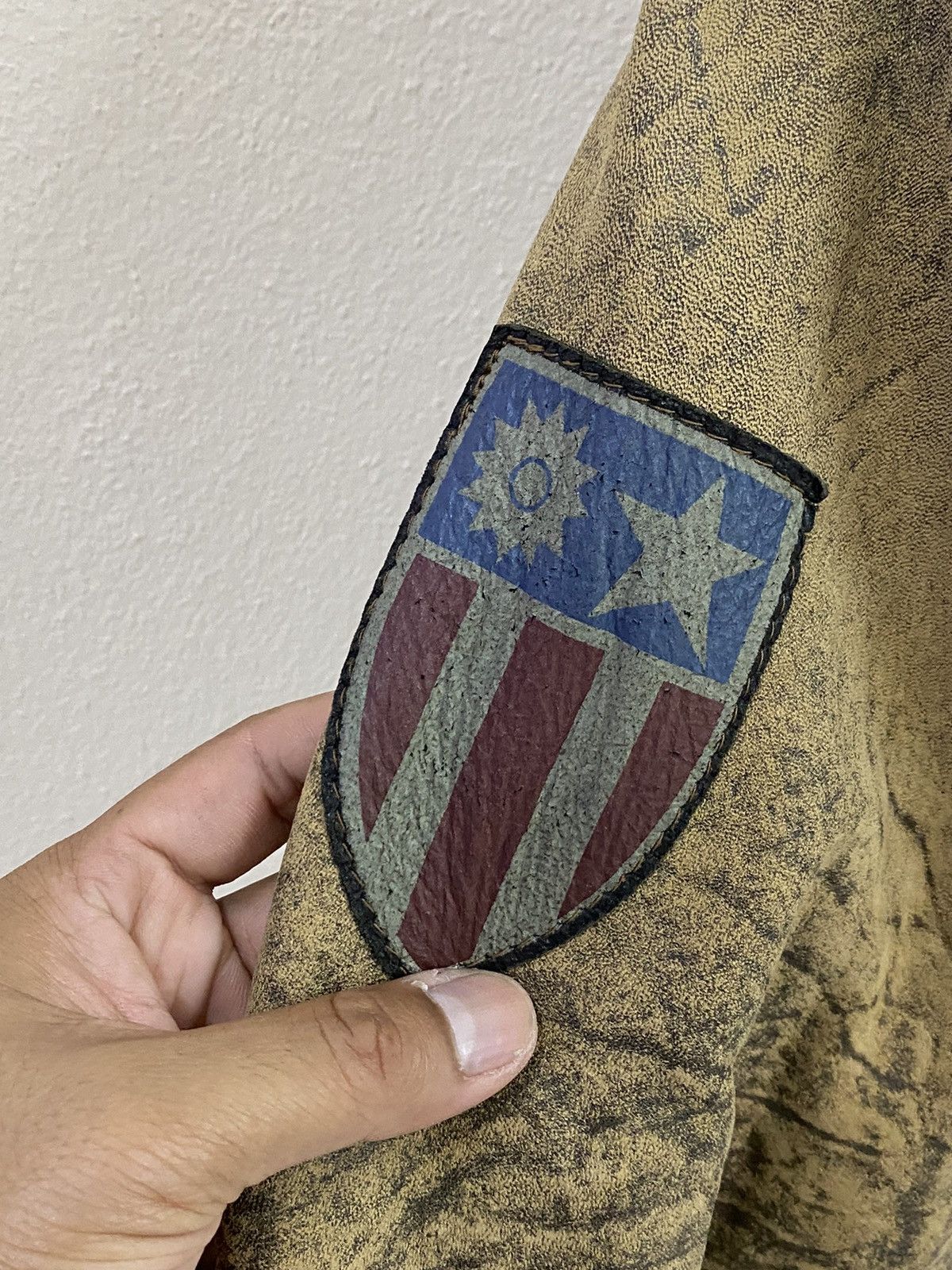 Vintage Vtg Leather Jacket Matin Air Command Size US L / EU 52-54 / 3 - 13 Thumbnail