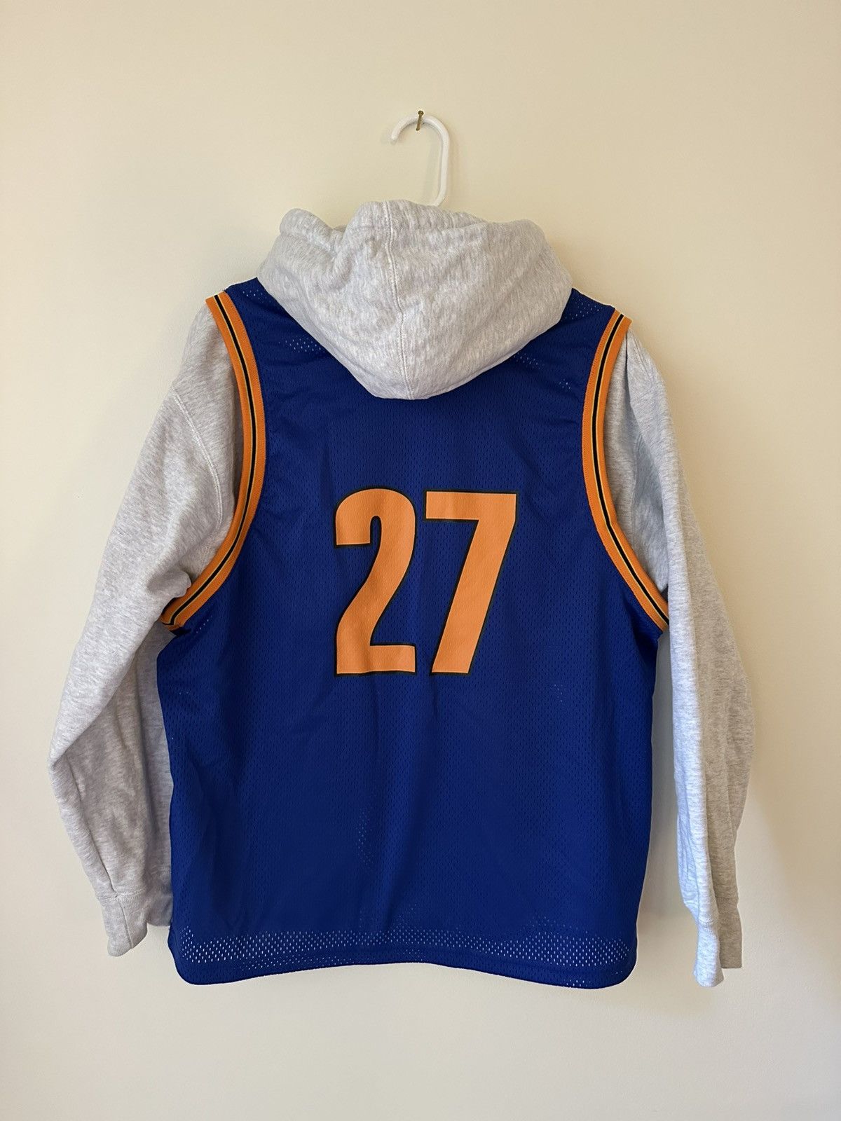 Supreme Supreme Basketball Jersey Hooded Sweatshirt Size US S / EU 44-46 / 1 - 3 Thumbnail