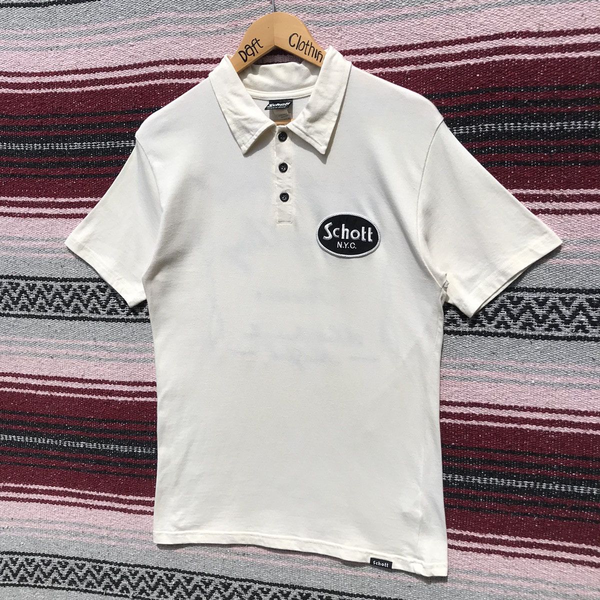 Schott Schott N.Y.C Bowling Shirt Vintage Schott Size US S / EU 44-46 / 1 - 4 Thumbnail