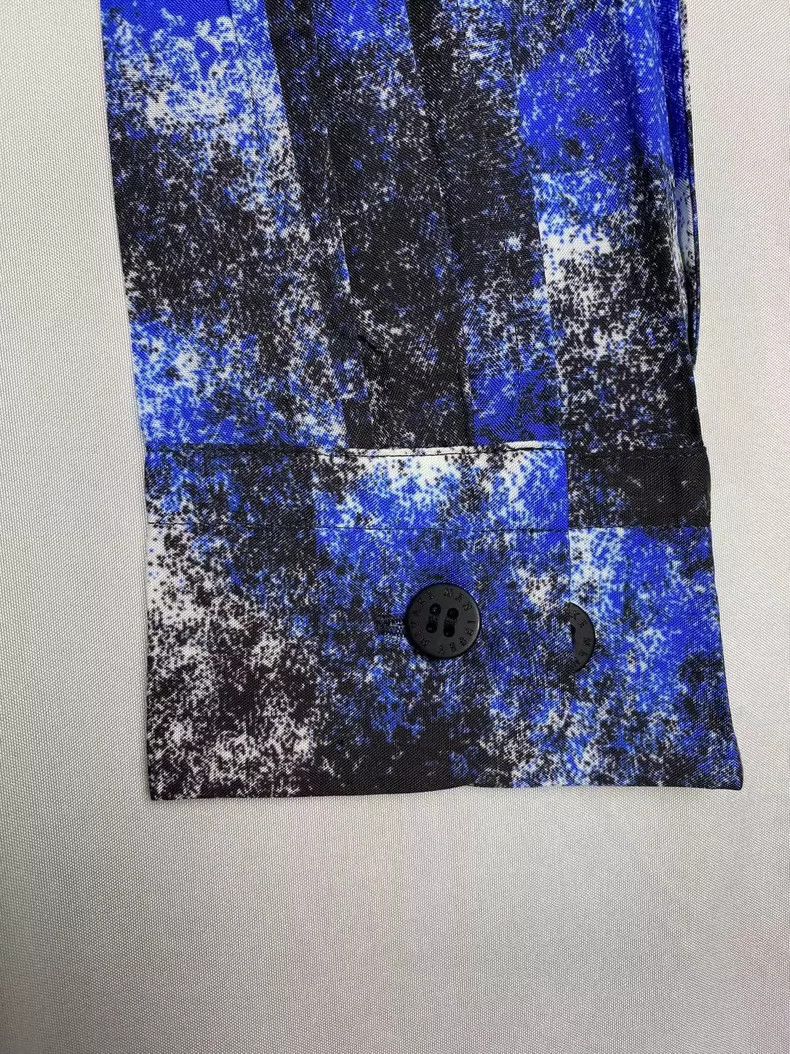 Issey Miyake Issey Miyake size:3 Blue mainline show pleated coat Size L / US 10 / IT 46 - 7 Thumbnail