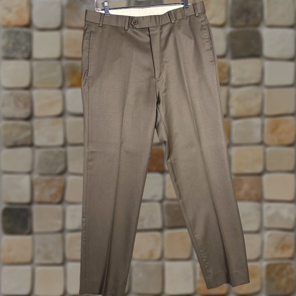Brooks Brothers Brooks Brothers Pants Madison Pleated Trouser 100% Wool Dress Office 32x30 Men's Size US 32 / EU 48 - 1 Thumbnail