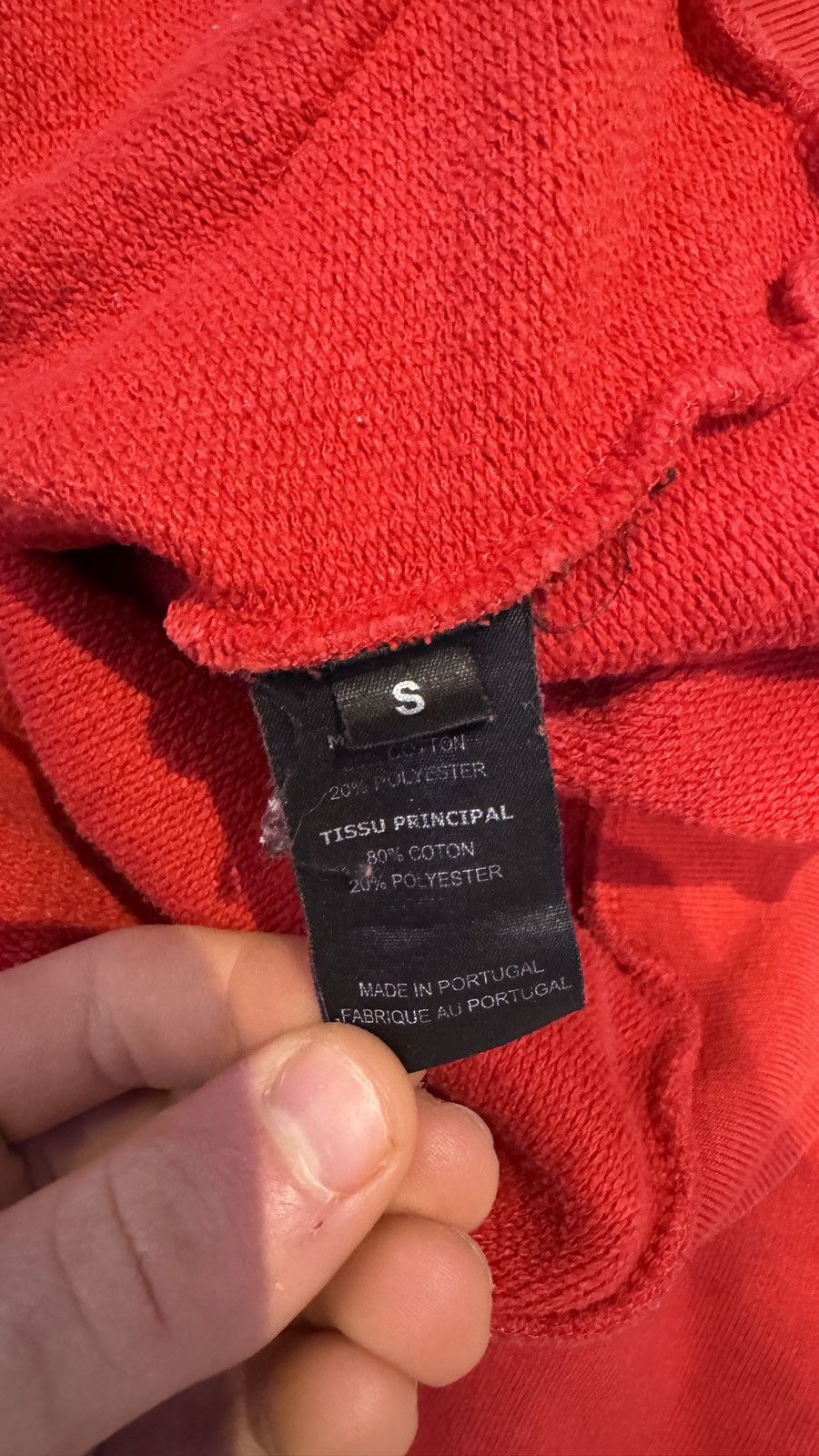 Vetements Vetements Seoul Exclusive Metal Hoodie Red (S) Size US S / EU 44-46 / 1 - 8 Thumbnail