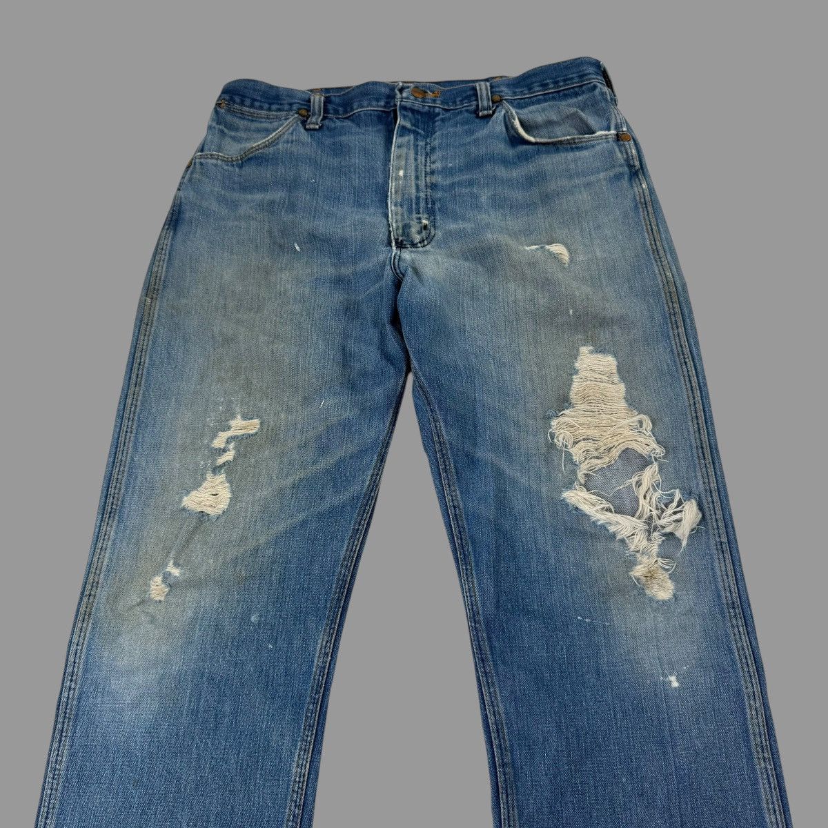 Vintage Vintage faded 1970s jeans Size US 34 / EU 50 - 2 Thumbnail