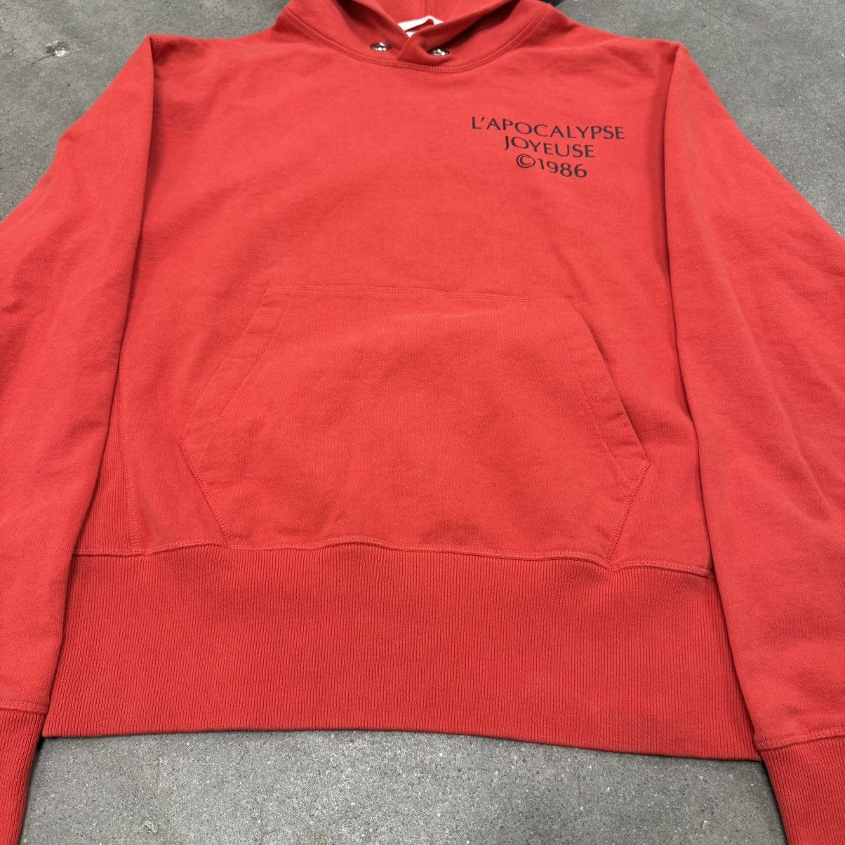 Helmut Lang HELMUT LANG L’APOCALYPSE JOYEUSE HOODIE Size US L / EU 52-54 / 3 - 3 Thumbnail