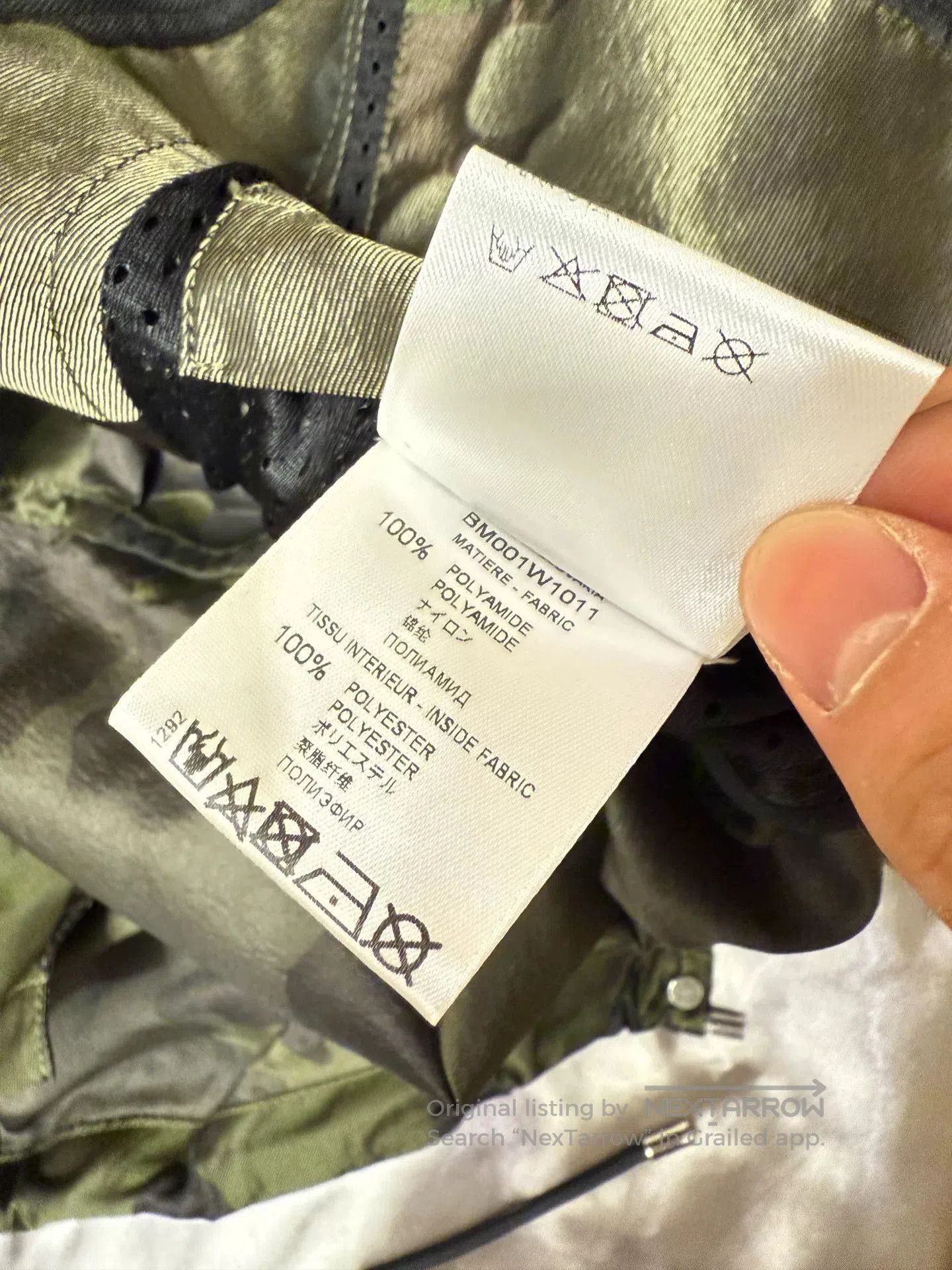 Givenchy givenchy camouflage rain jacket for men. Size US L / EU 52-54 / 3 - 5 Thumbnail