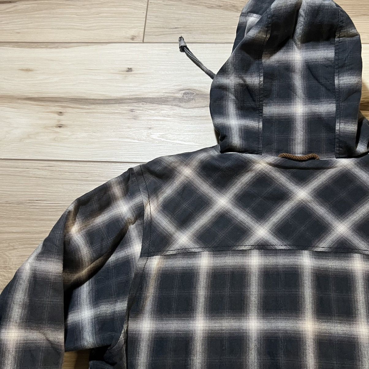 Sasquatchfabrix Sasquatchfabrix AW05 3D Rope Check Reversible Hoodie Size US M / EU 48-50 / 2 - 21 Thumbnail