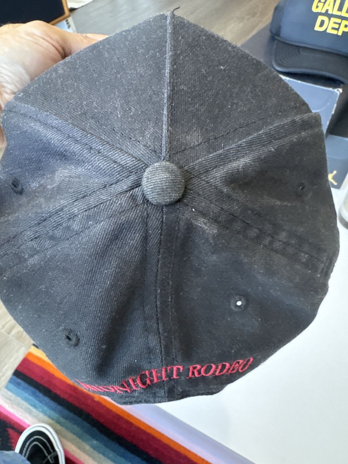MIDNIGHT RODEO Midnight Rodeo hat MR logo Size ONE SIZE - 9 Thumbnail
