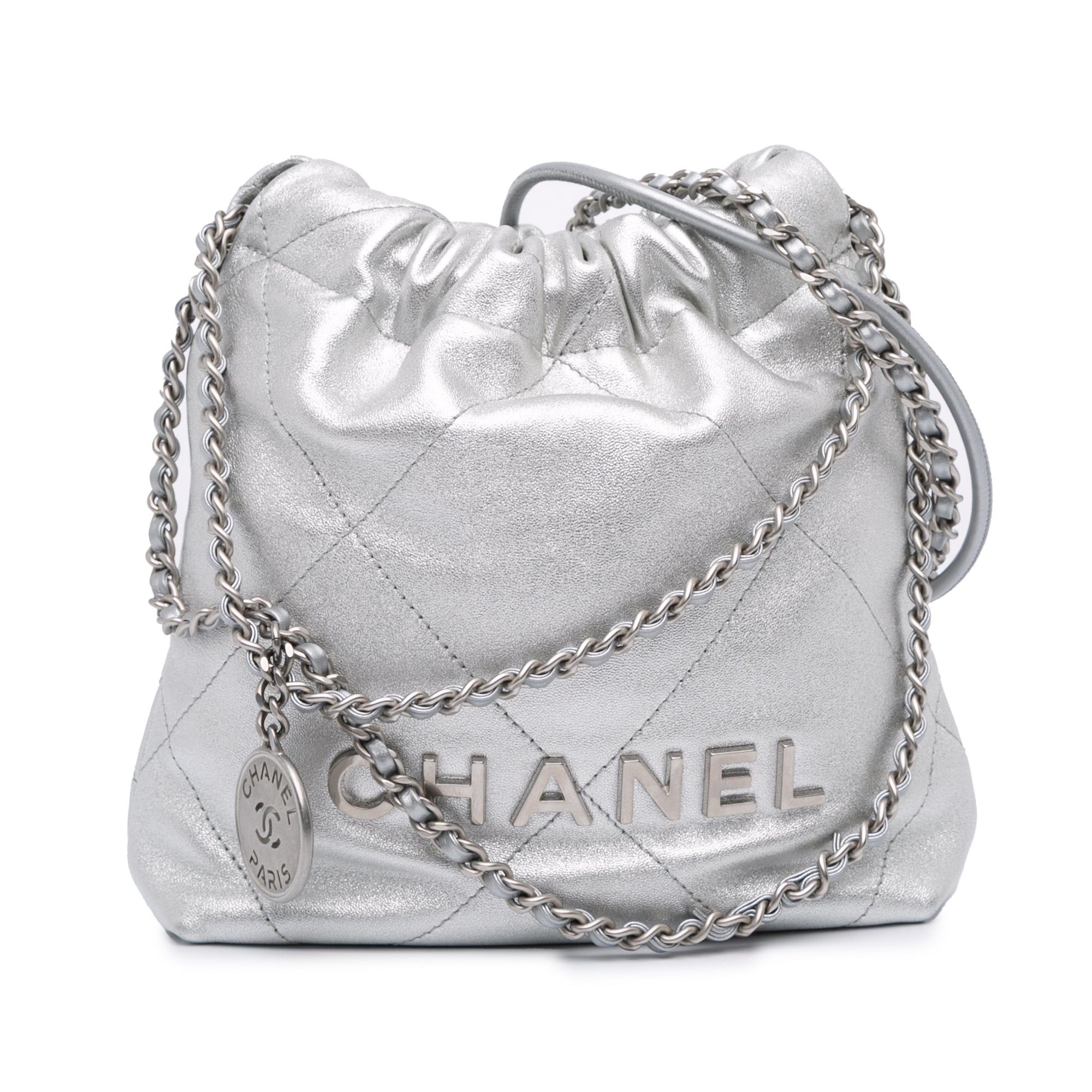 Chanel Mini Metallic Calfskin 22 Satchel Size ONE SIZE - 1 Thumbnail