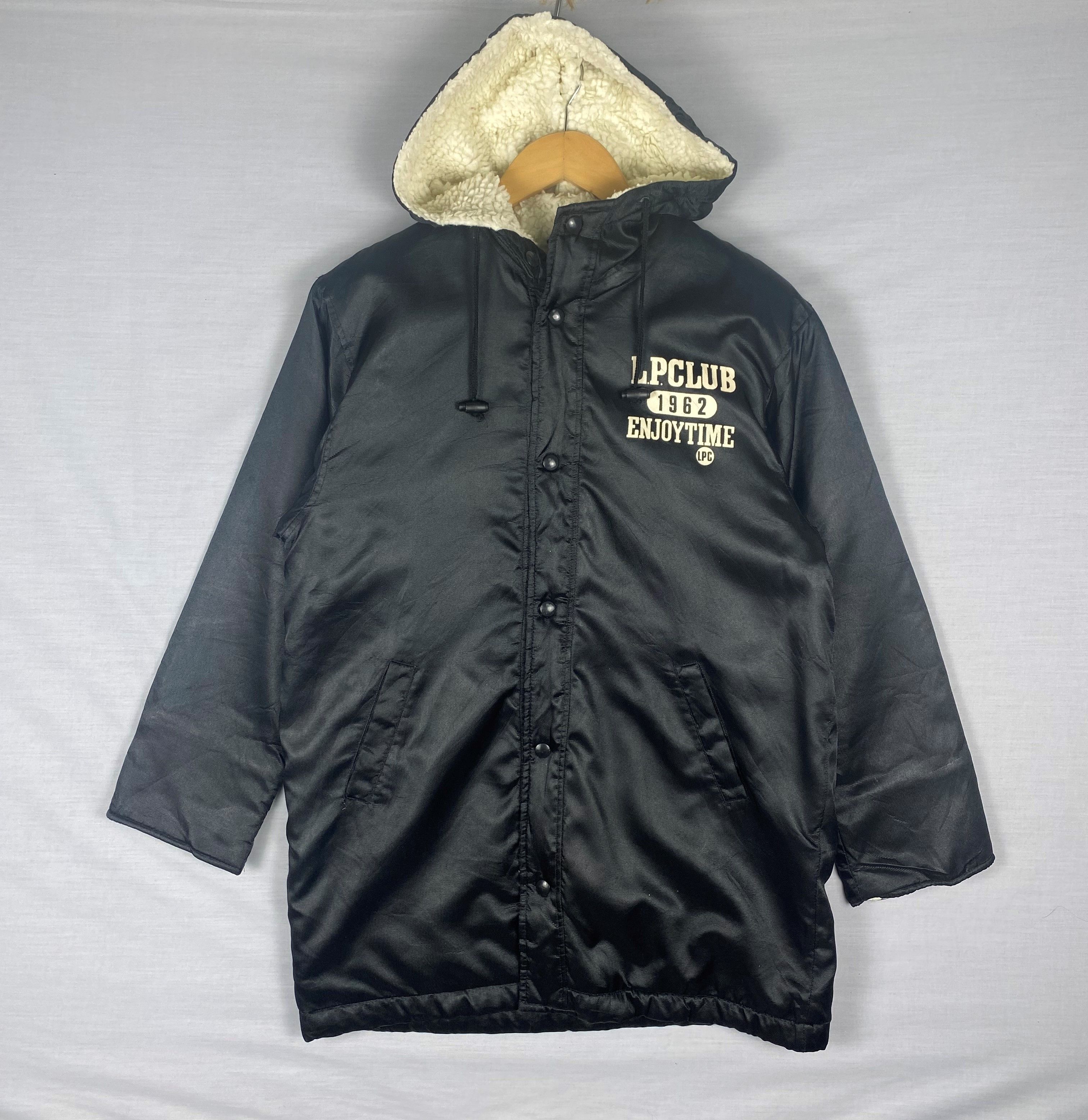 Japanese Brand Vintage Lili Petit Hoodie Sherpa Lining Jacket - Size M Size US M / EU 48-50 / 2 - 1 Thumbnail