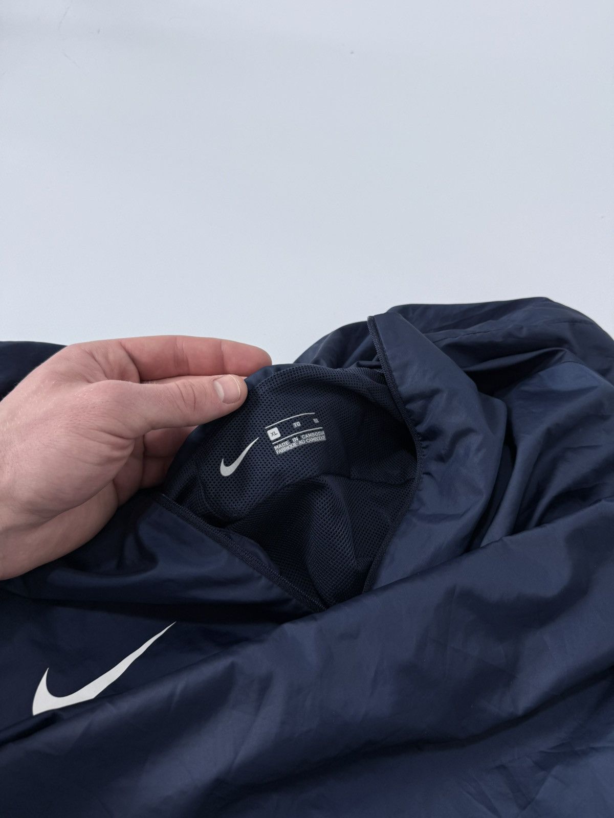 Nike Vintage Nike y2k avantgarde streetwear track jacket Size US XL / EU 56 / 4 - 11 Thumbnail
