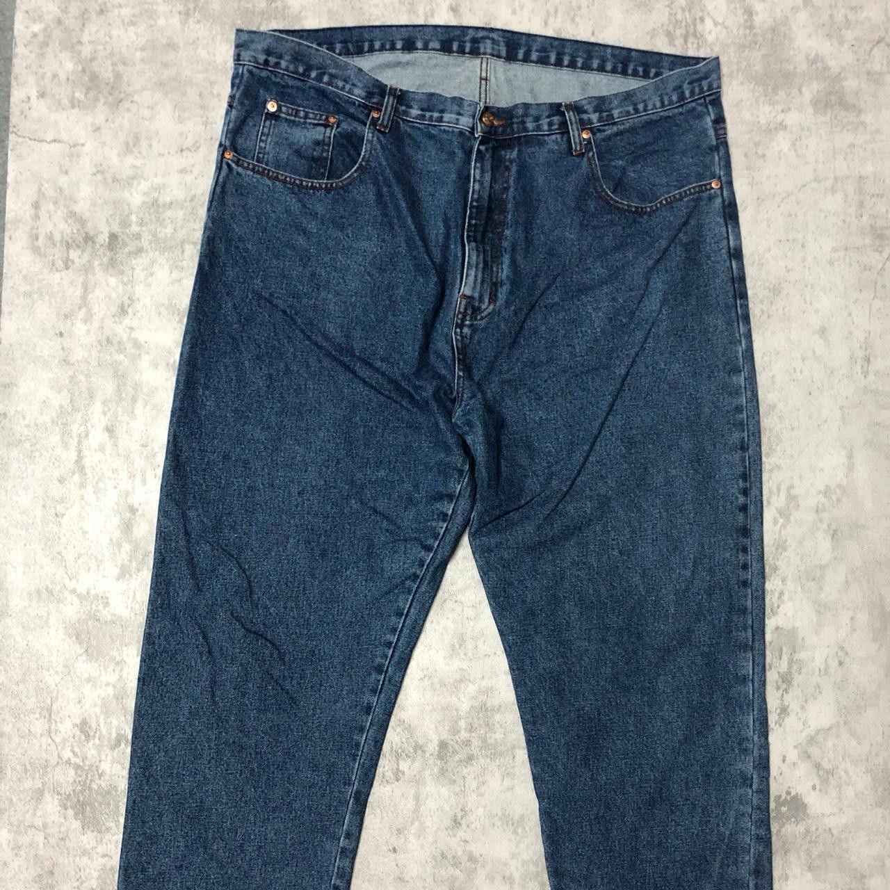 Other Blue Wrangler straight leg jeans Size 42" / US 20 - 2 Thumbnail