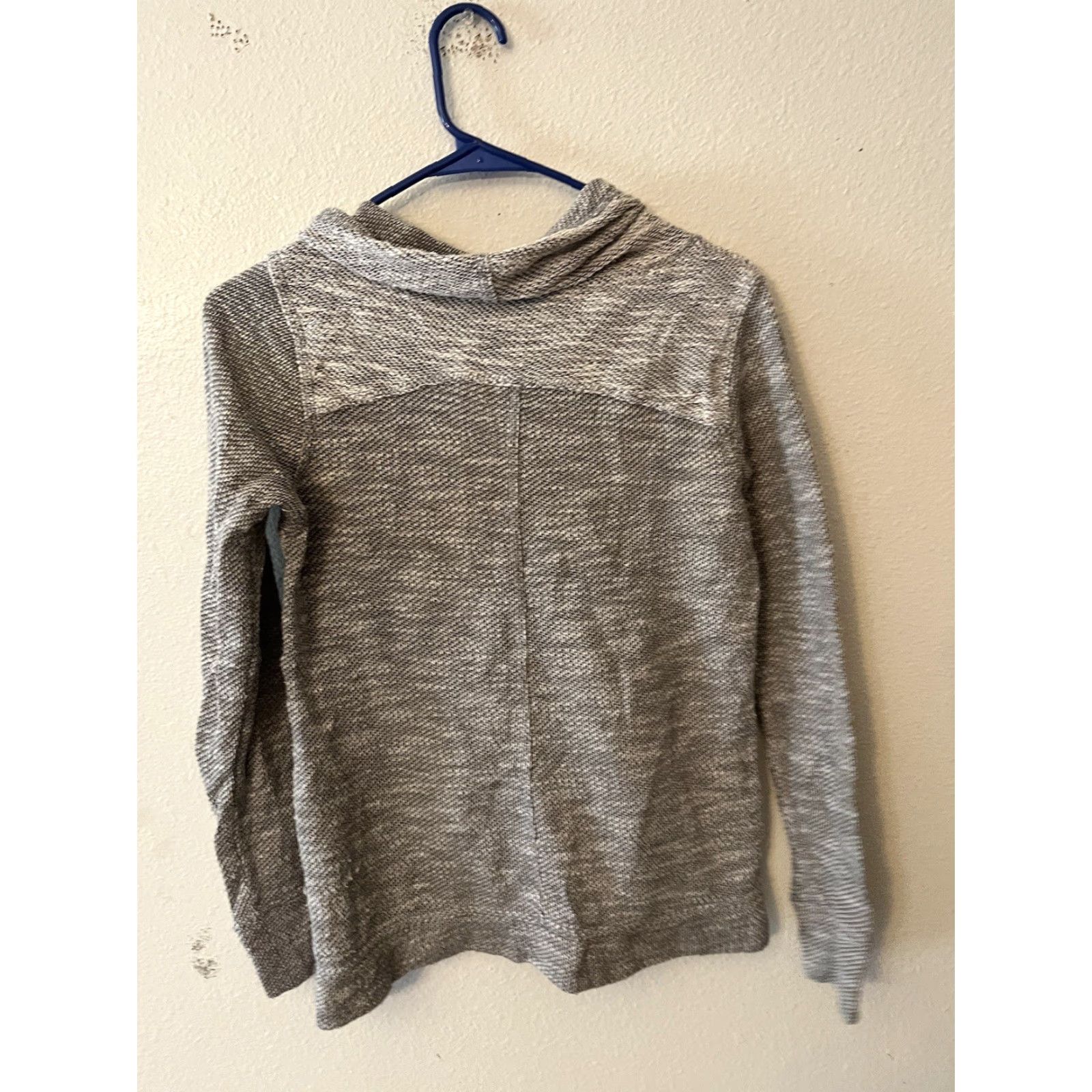 Calvin Klein Calvin Klein Performance Sweater Womens Small Gray Cowl Neck Wrap Size S / US 4 / IT 40 - 2 Thumbnail