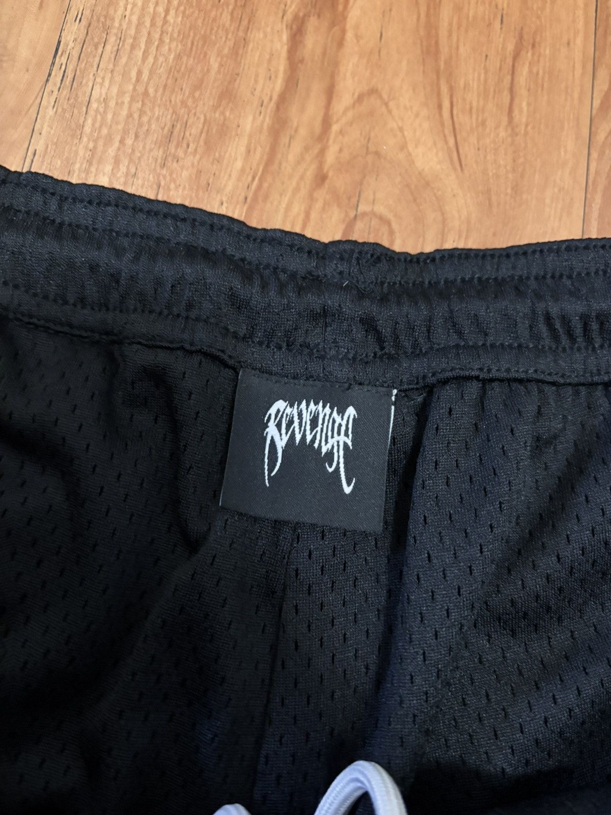Revenge Revenge Mesh Shorts Black XL Size US 34 / EU 50 - 4 Thumbnail