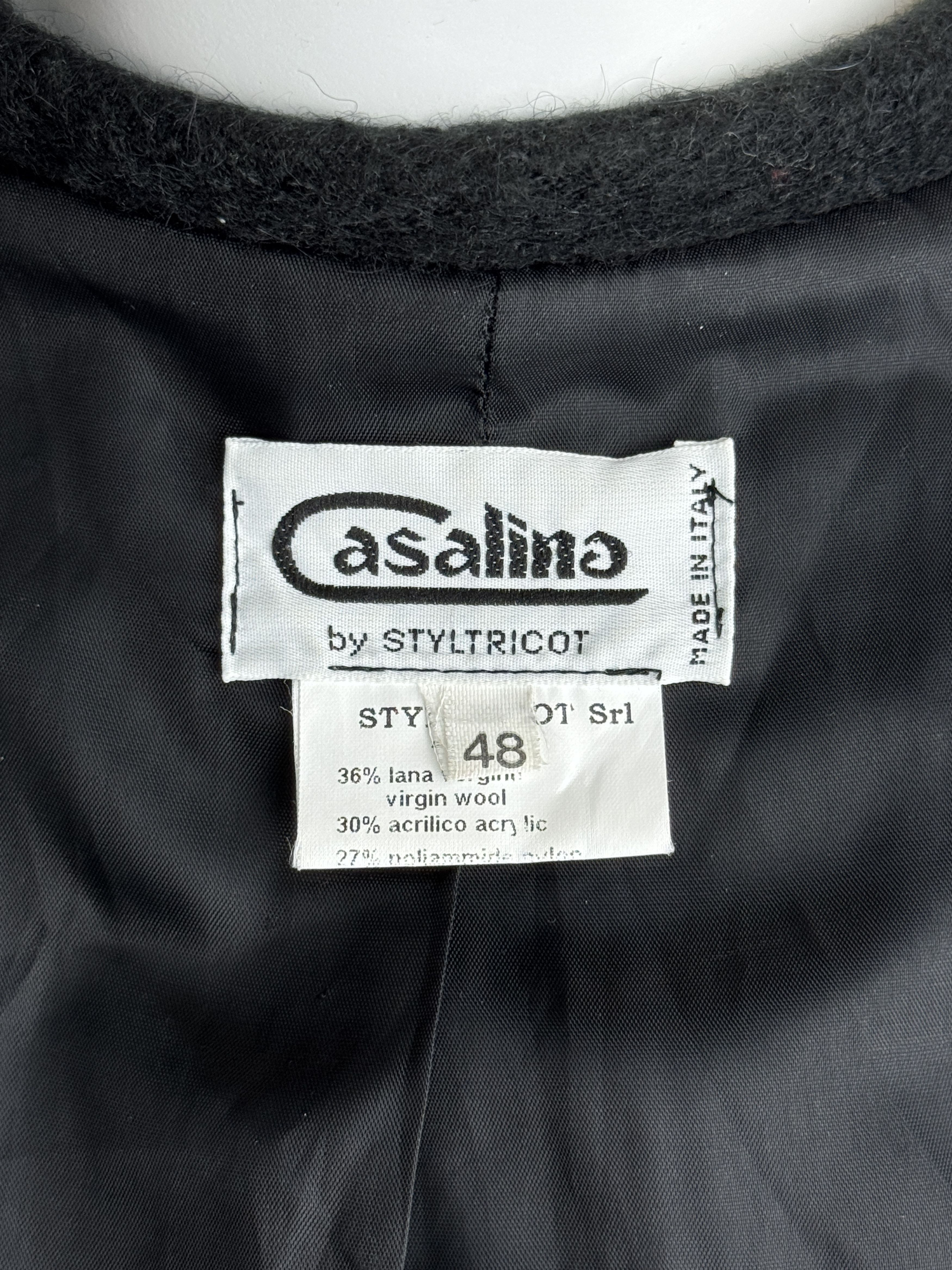 Swarovski Vintage Swarovski embellished women’s wool-mohair jacket Size L / US 10 / IT 46 - 7 Thumbnail
