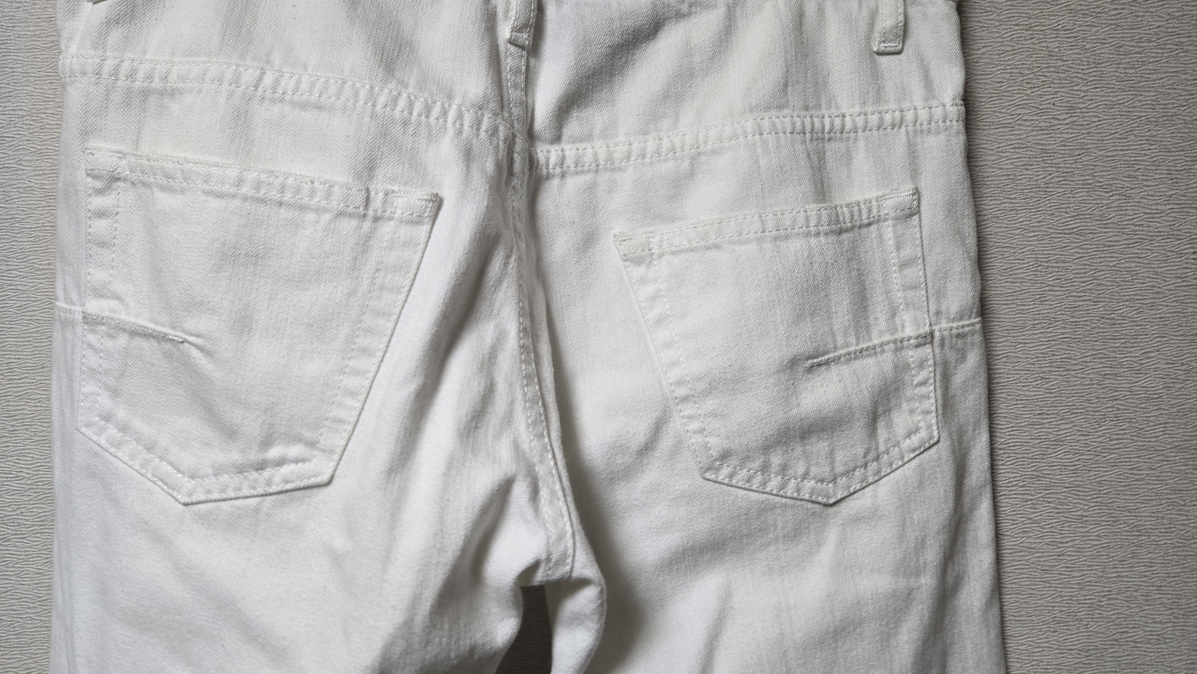 Dior Dior Homme 06SS Hedi Slimane White Denim Jeans Size 28 Size US 28 / EU 44 - 5 Thumbnail
