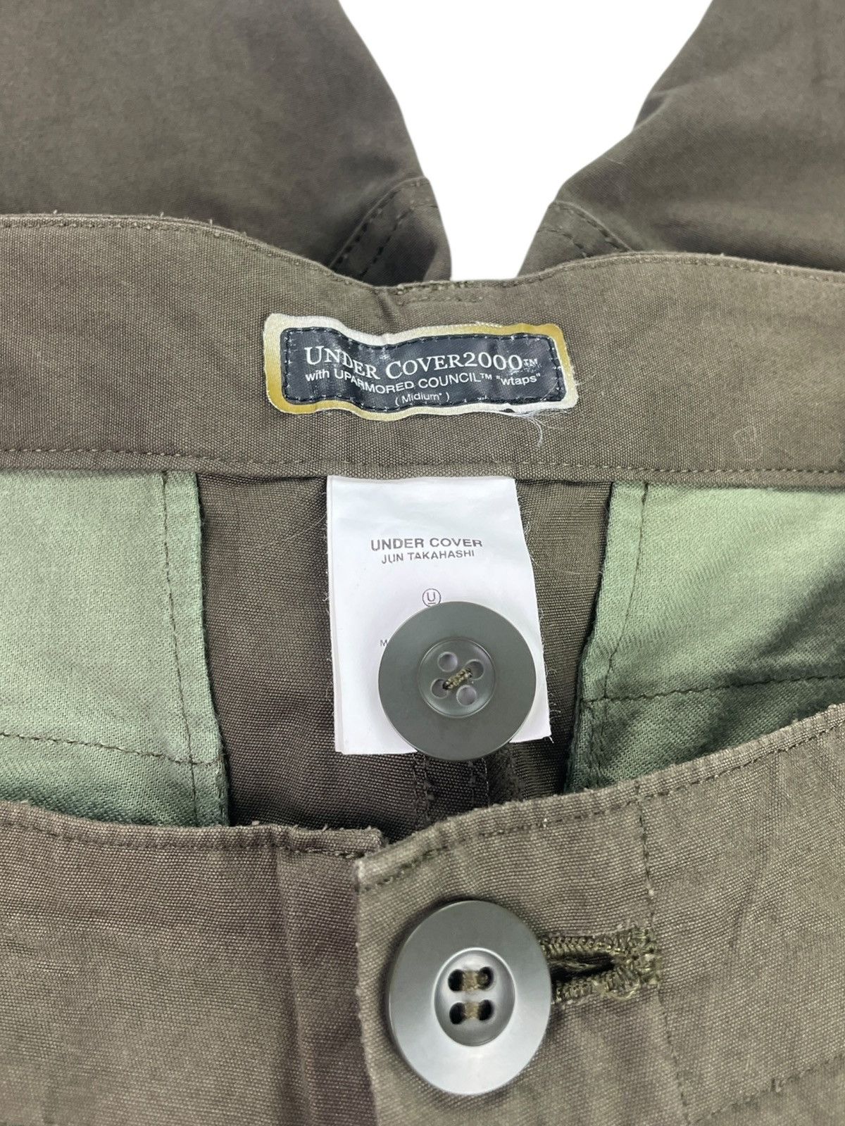 Undercover × Wtaps S/S 00 "Generation Fuck You" GFY Zipper Punk Pants Size US 30 / EU 46 - 6 Thumbnail