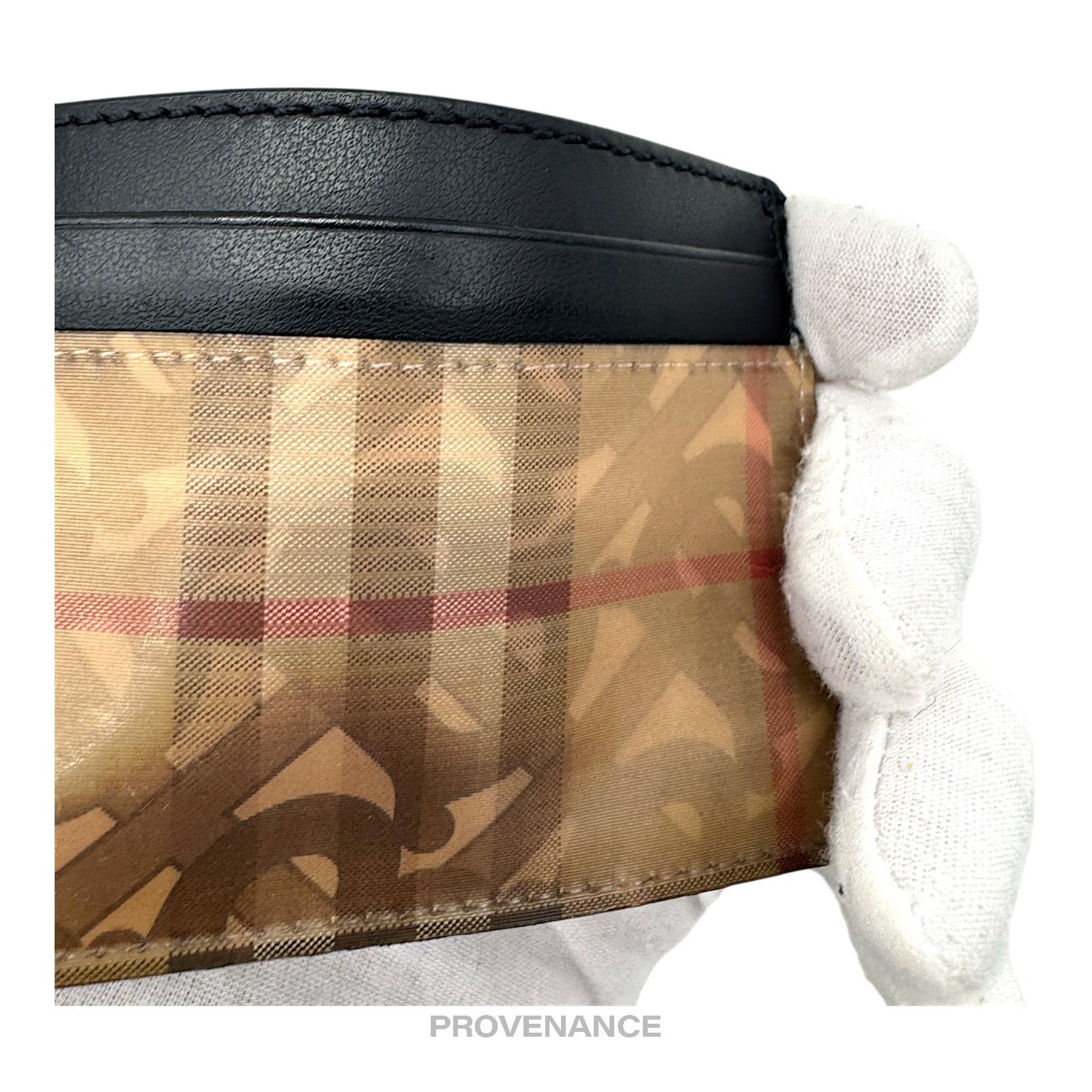 Burberry 🔴 Burberry Card Wallet - Hologram Lenticular Monogram Check Size ONE SIZE - 6 Thumbnail