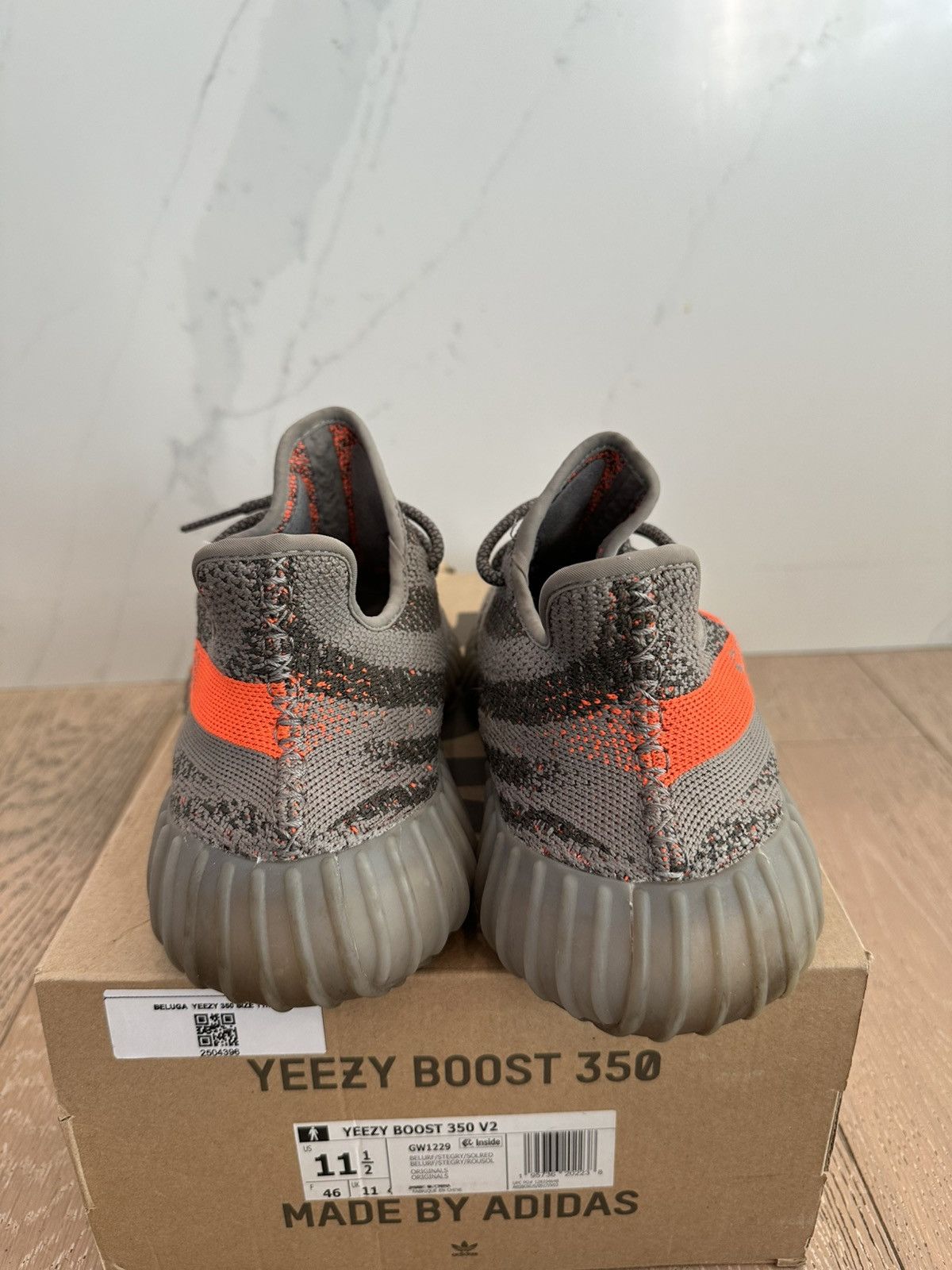Yeezy adidas Yeezy Boost 350 V2 Beluga Reflective Size US 11.5 / EU 44-45 - 3 Thumbnail