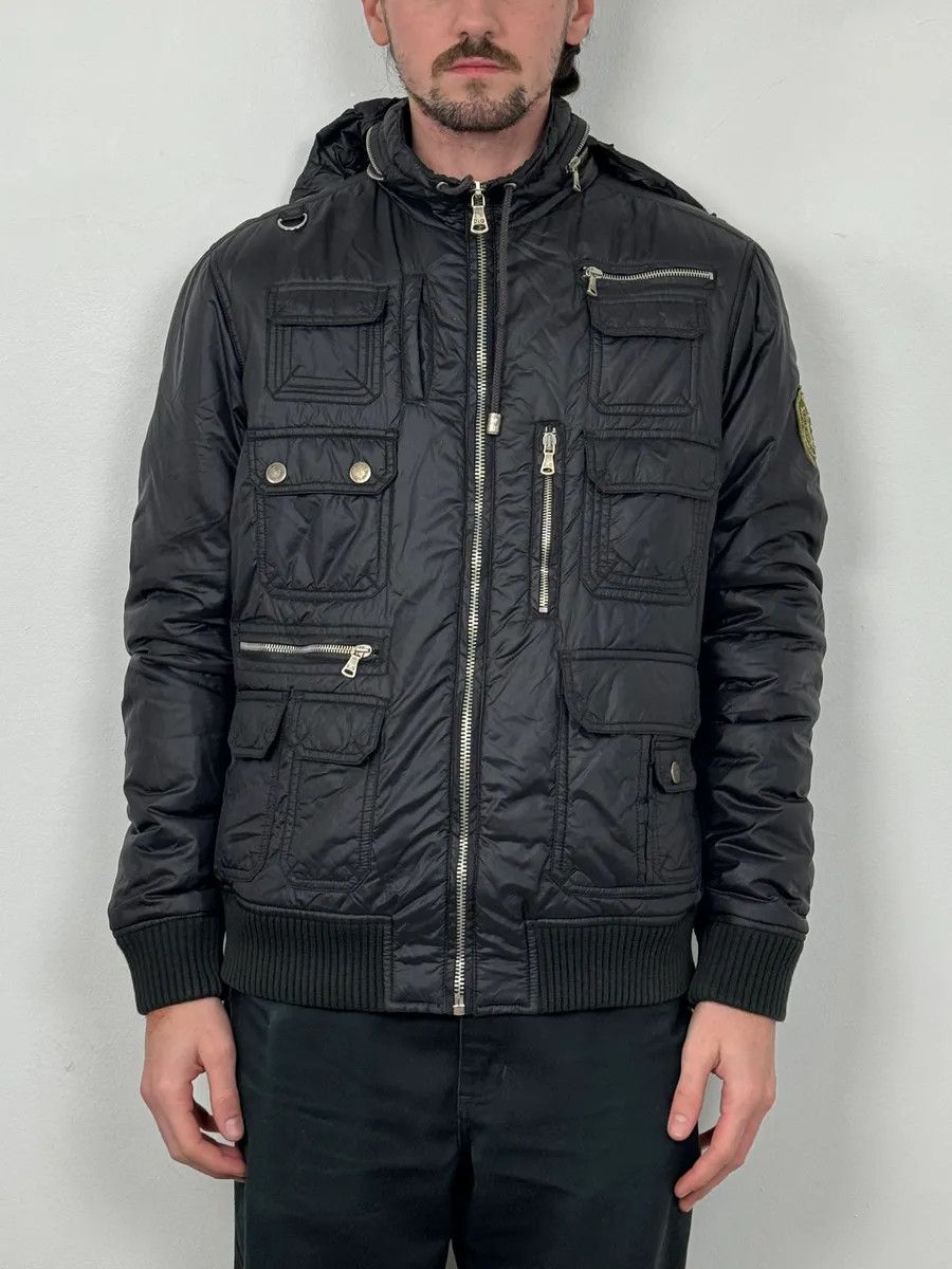 Dolce & Gabbana AW2003 Dolce & Gabbana Black Multi Pockets Puffer Jacket Size US M / EU 48-50 / 2 - 2 Thumbnail