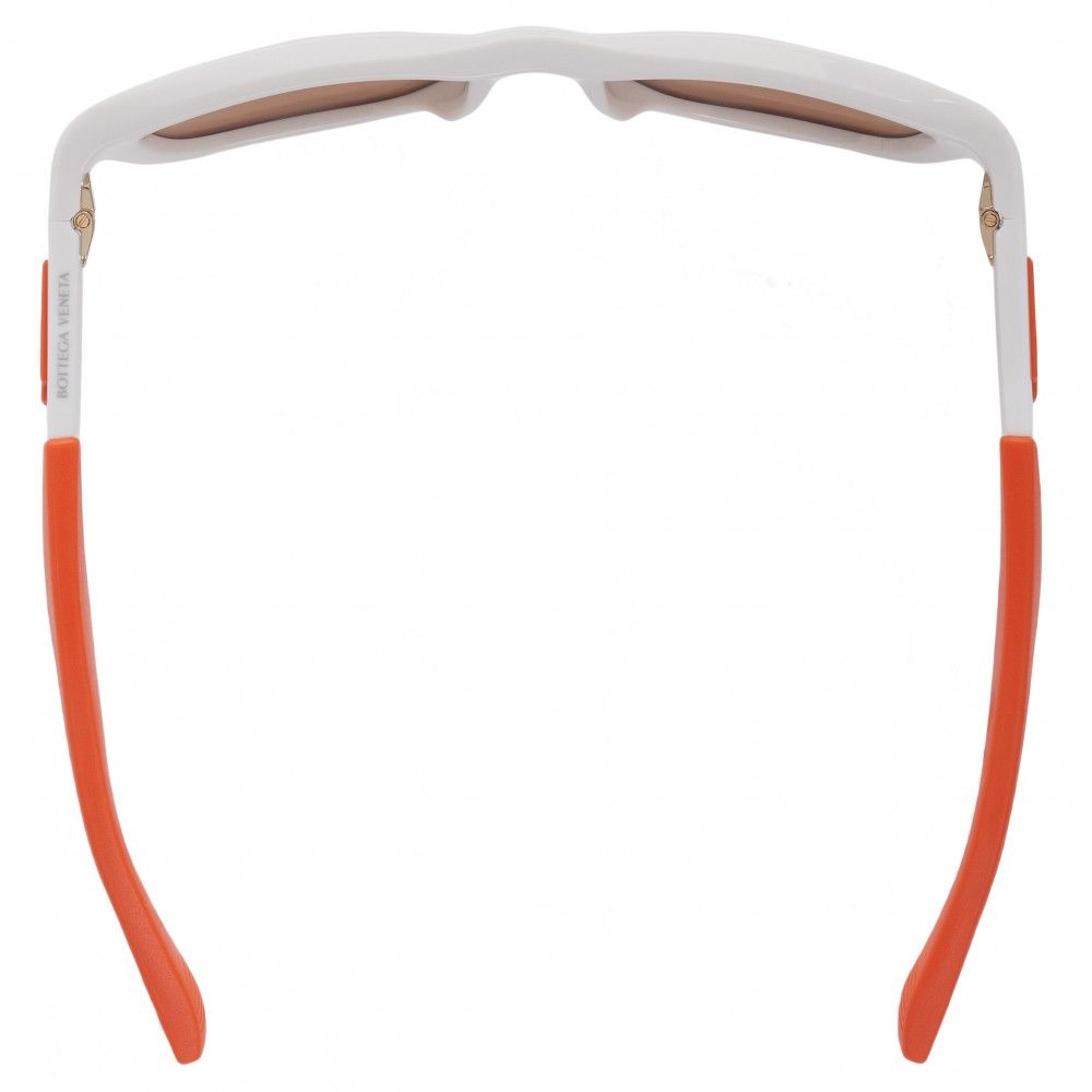 Bottega Veneta o1loc1c1224 Size: OS / 733922 Sunglasses in White/Orange Size ONE SIZE - 3 Thumbnail