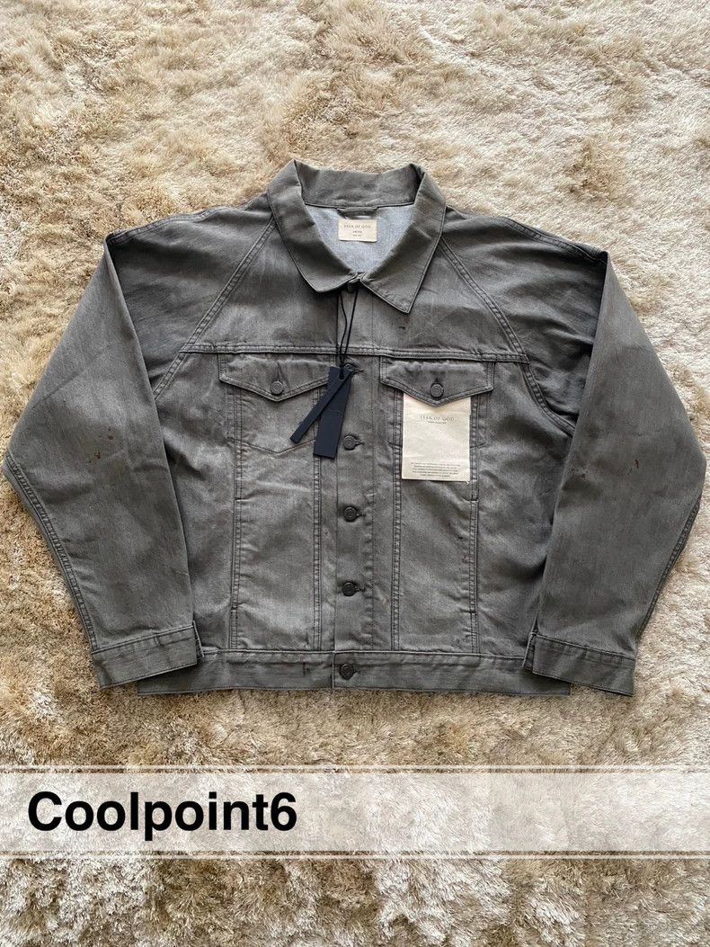 Fear of God Fear of God Co-branded limited edition denim jacket Size US XL / EU 56 / 4 - 1 Thumbnail