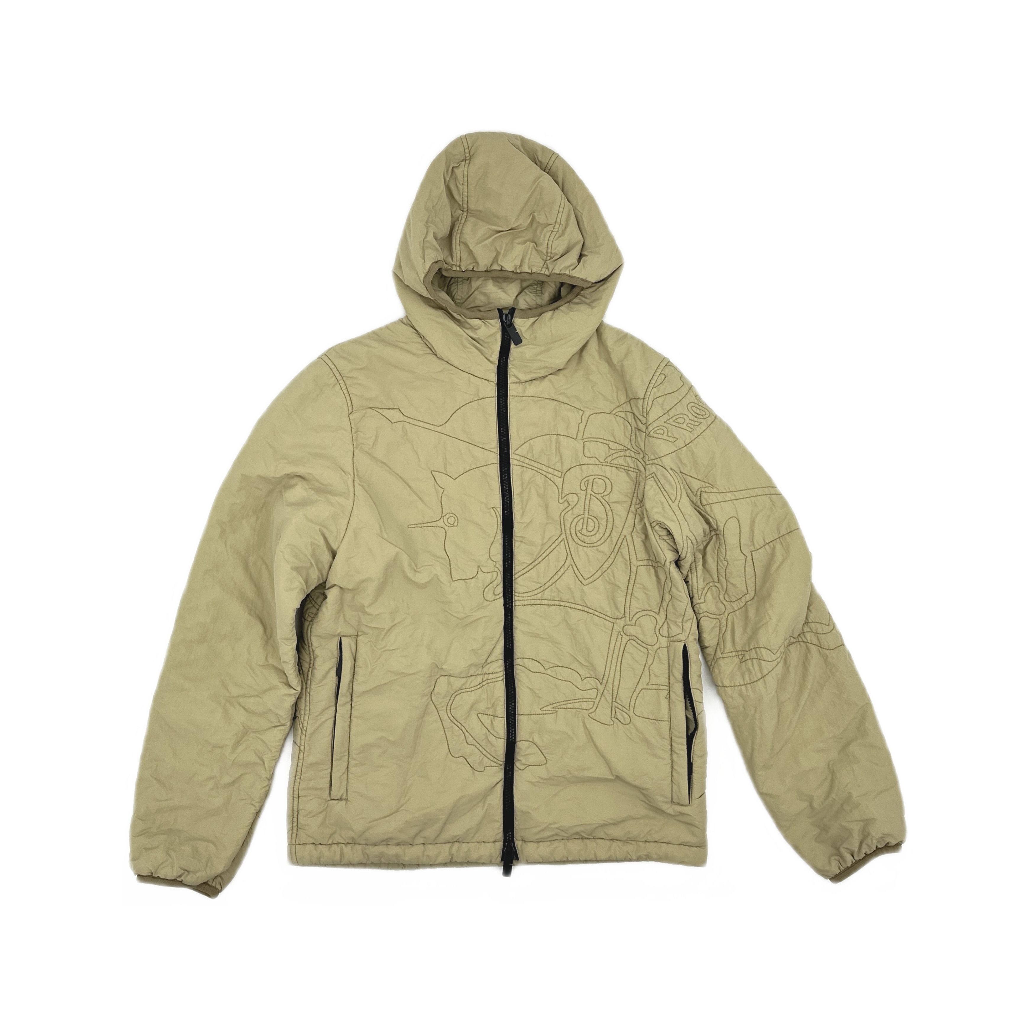 Burberry Burberry Stitched Logo Hooded Jacket Size S Size US S / EU 44-46 / 1 - 1 Thumbnail