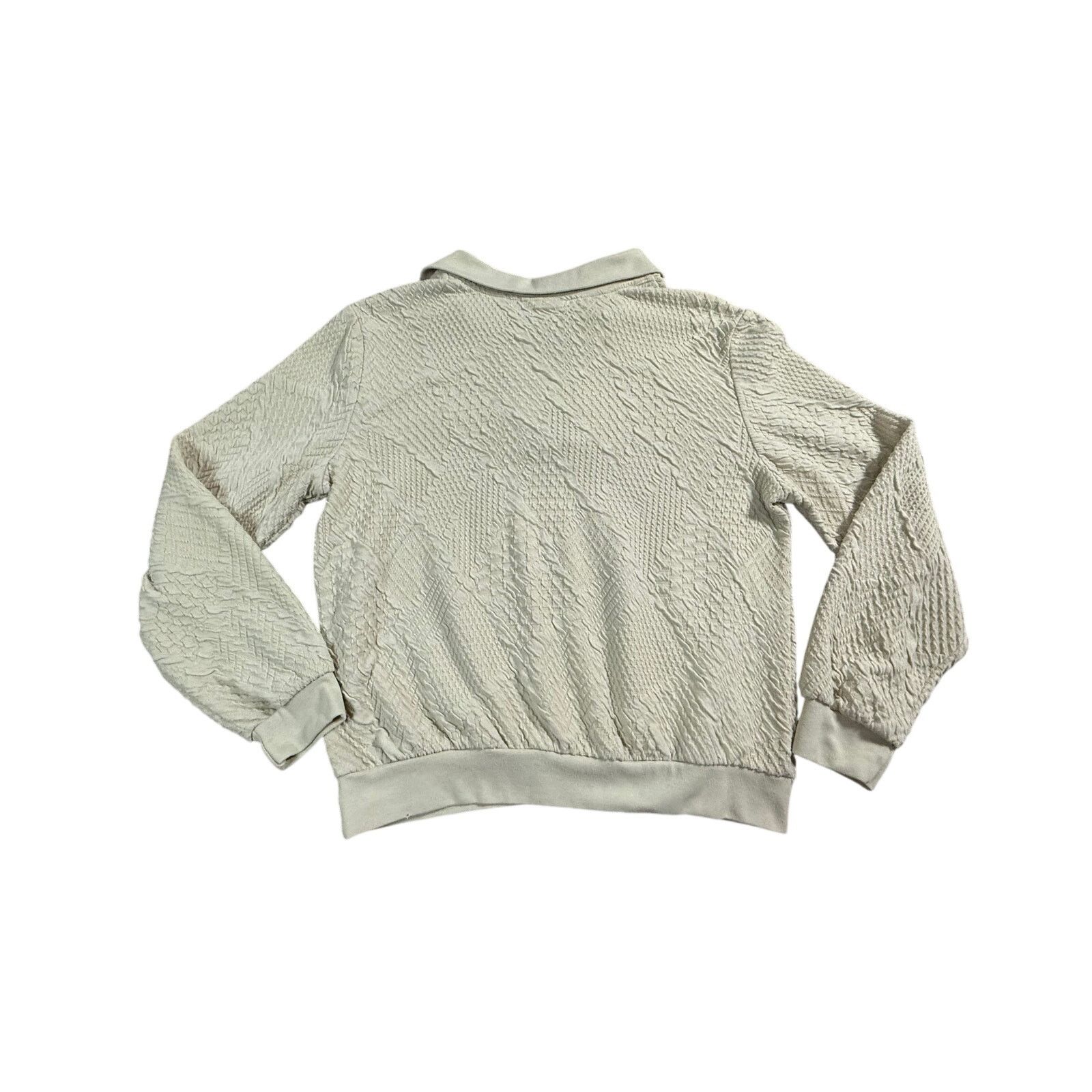 Vintage Vintage Women's Collared Pullover Size M / US 6-8 / IT 42-44 - 2 Thumbnail