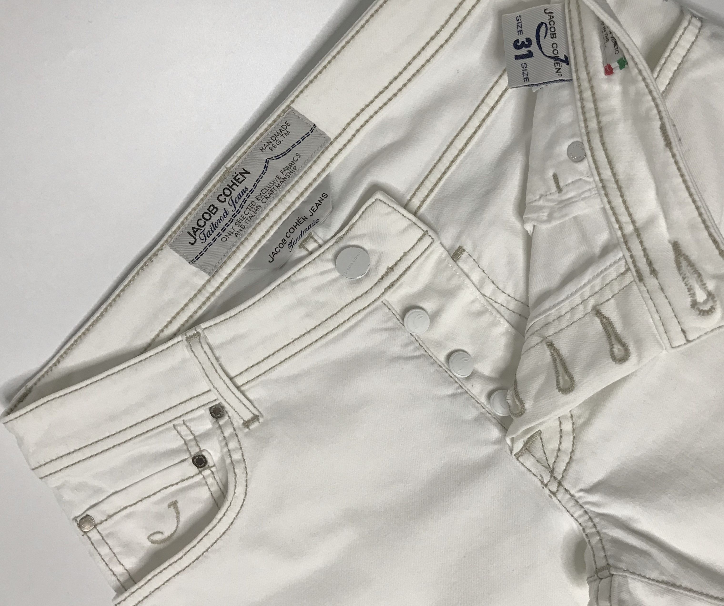 Jacob Cohen Jacob Cohen J622 Comfort Mens 5 Pocket Jeans Size US 31 - 6 Thumbnail