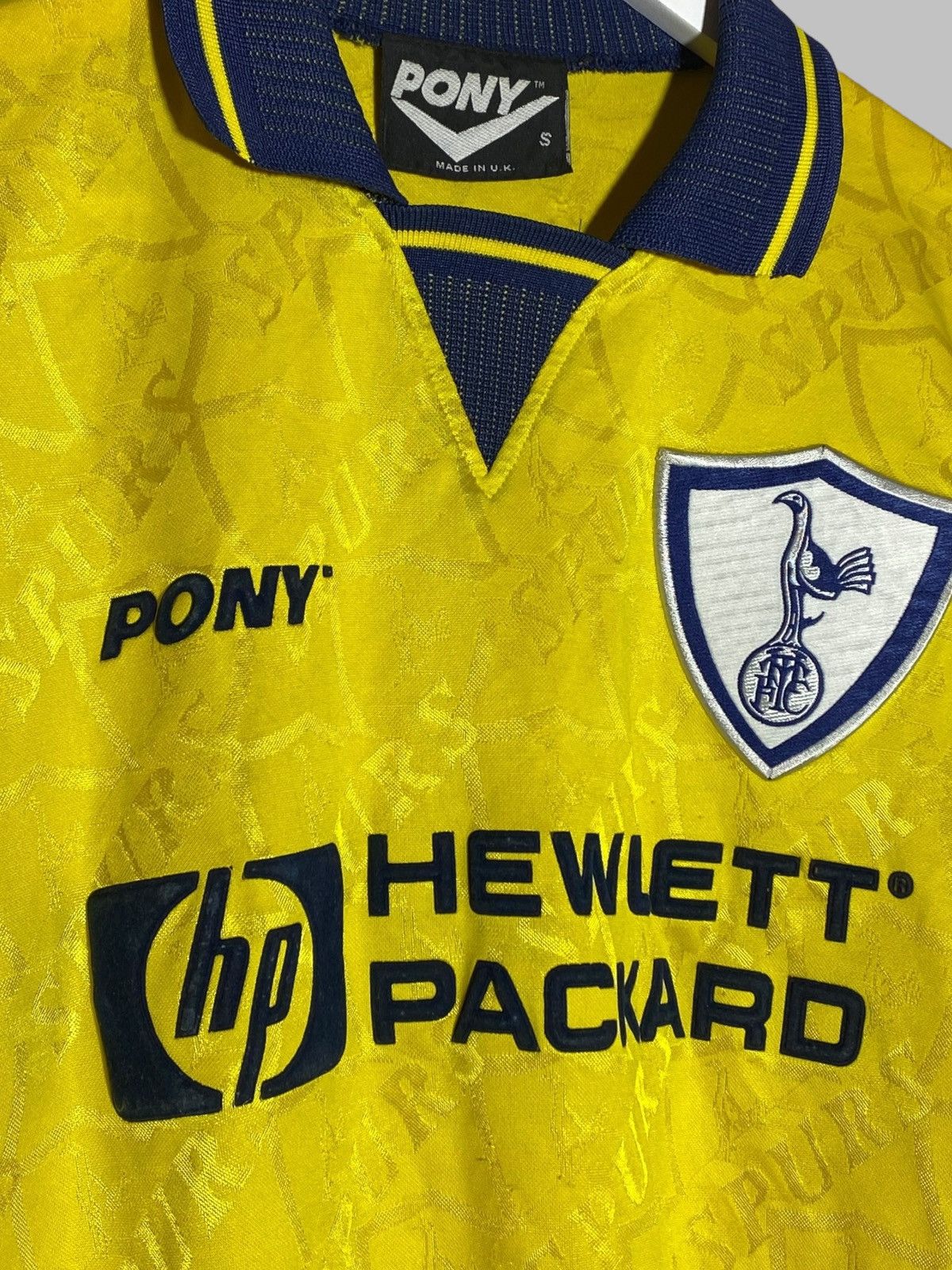 Vintage Pony Tottenham Hotspur 1995-97 Football Shirt Jersey Size US S / EU 44-46 / 1 - 3 Thumbnail