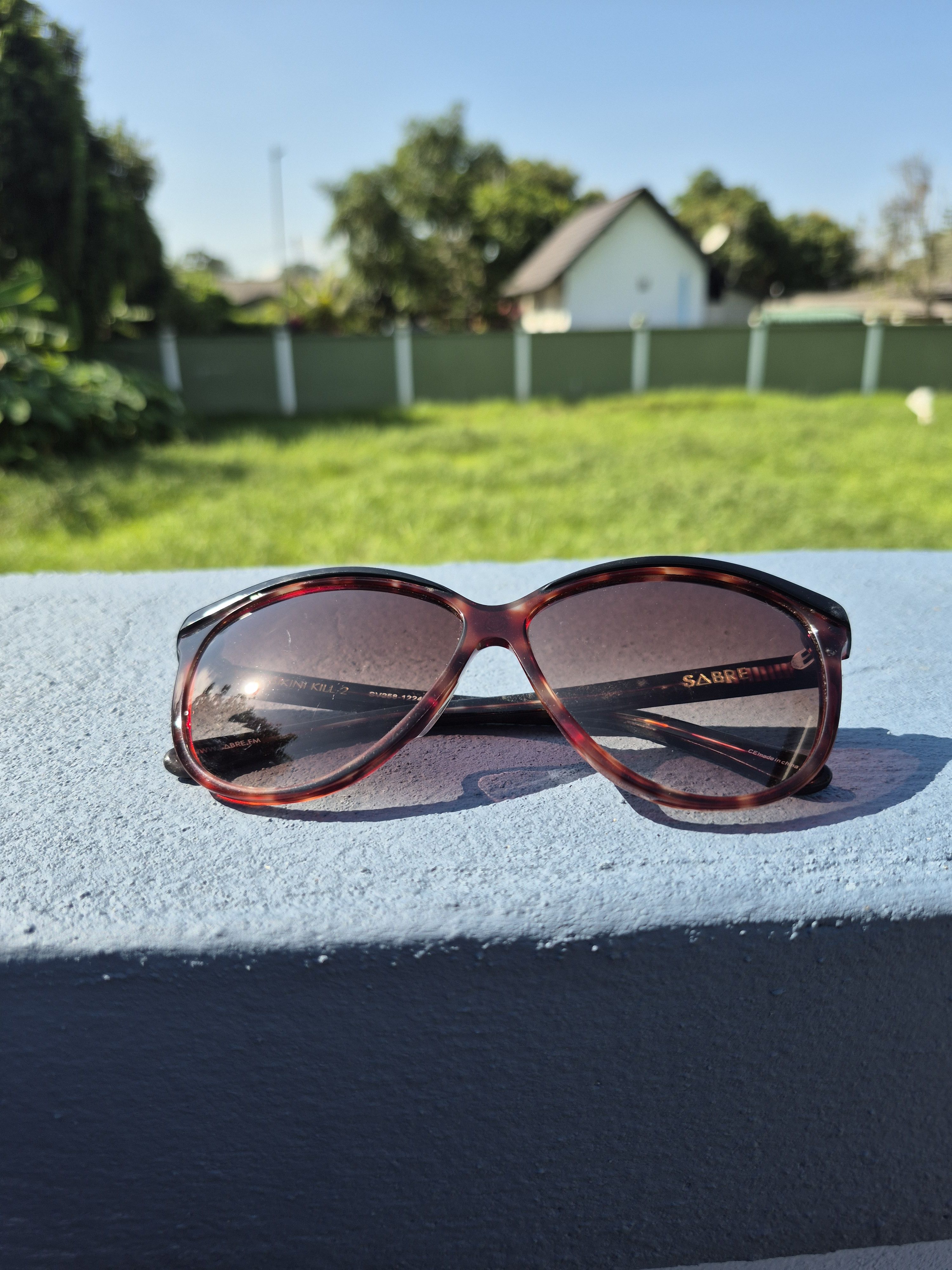Sabre 🔥 Sabre Bikini Kill Vintage Style Sun Glasses Shades Size ONE SIZE - 2 Thumbnail