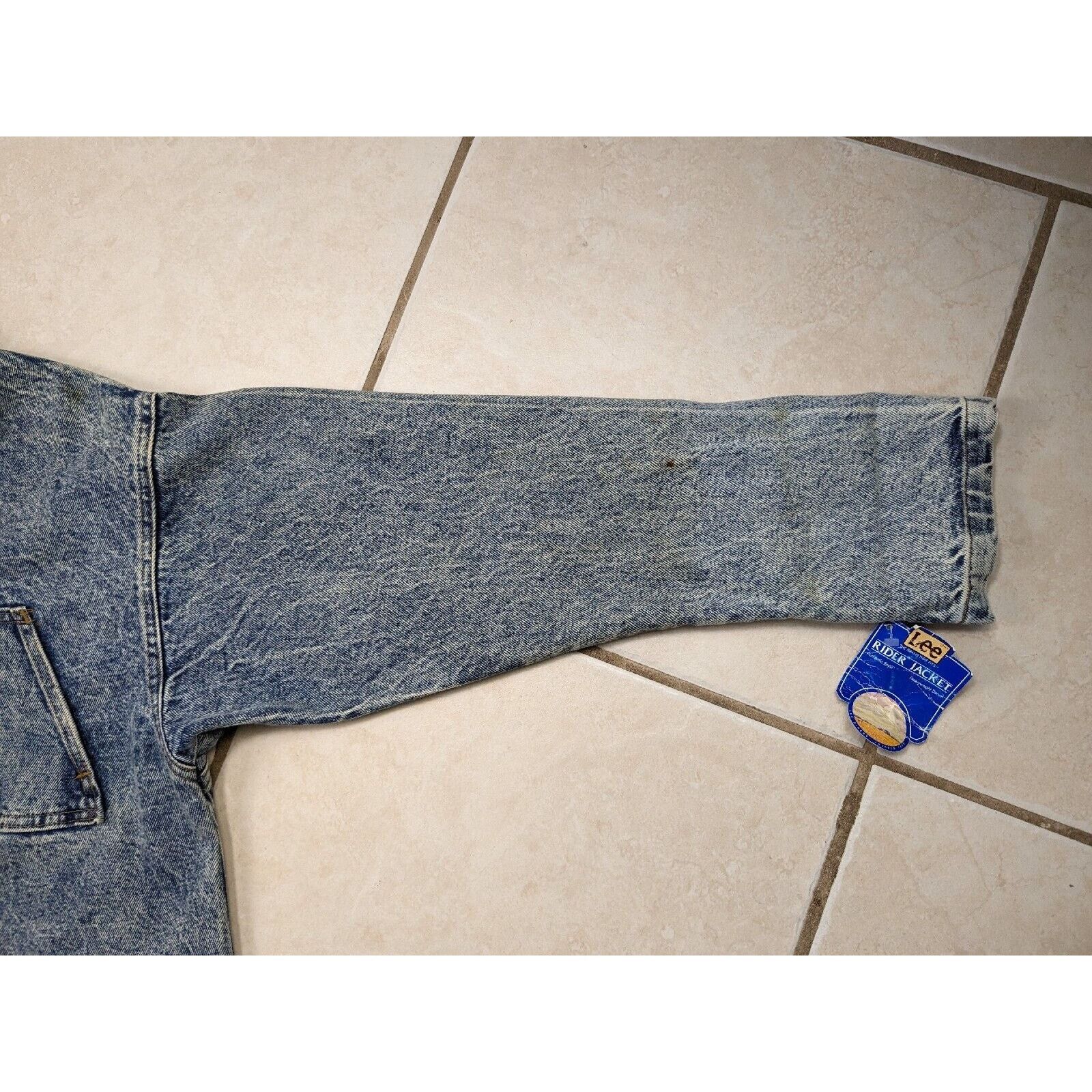 Lee Vtg NWT Lee Denim Rider Jacket Long Railroad Farm Chore Coat Size US M / EU 48-50 / 2 - 8 Thumbnail